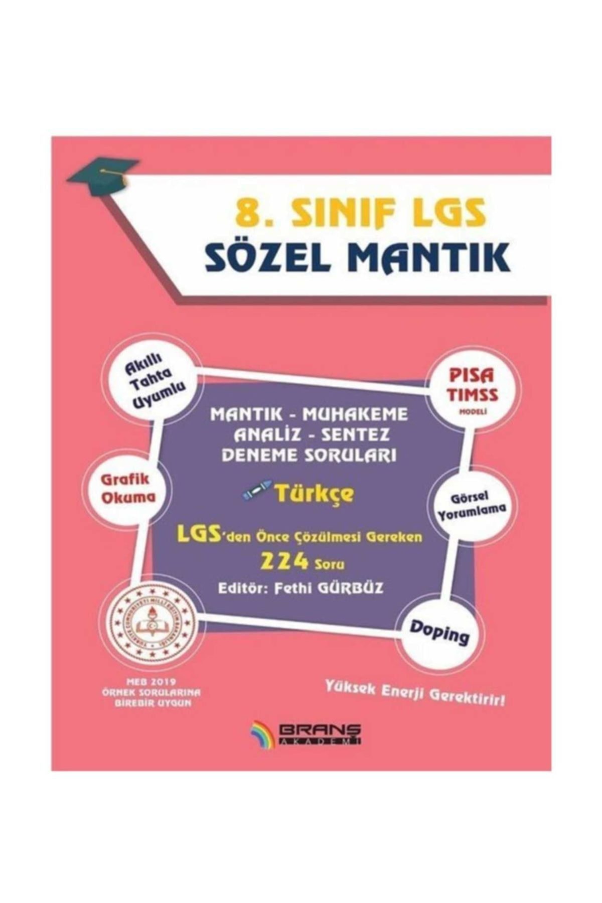 Branş Akademi 2019 8.sınıf Lgs Sözel Mantık Deneme Soruları