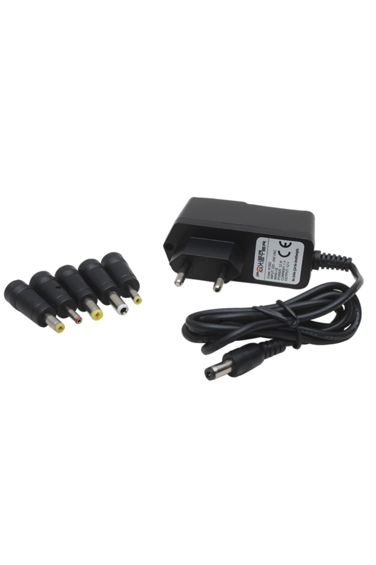 OEM Powermaster Pm-31392 12 Volt - 1 Amper 6 Uçlu Priz Tipi Adaptör