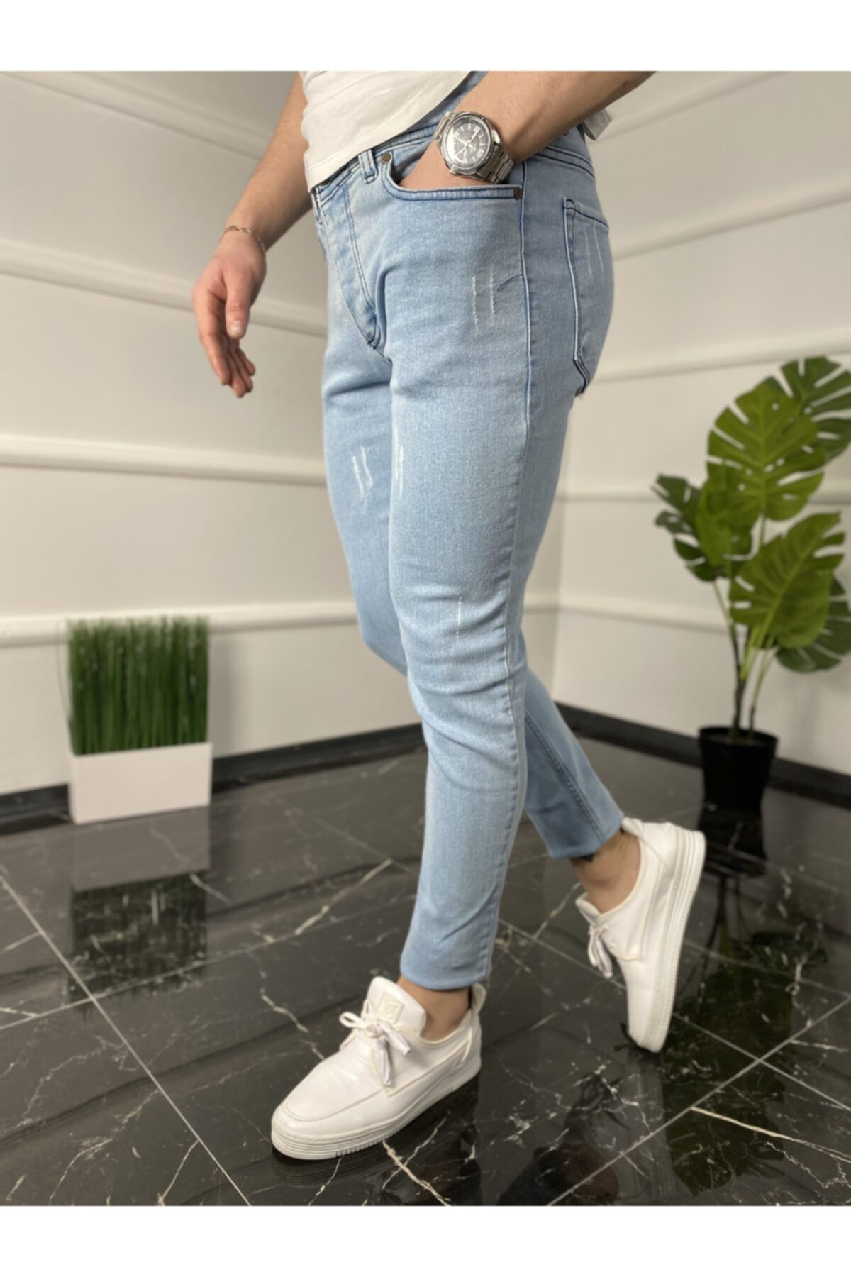 ukdwear Erkek Italyan Kesim  Kot Pantolon