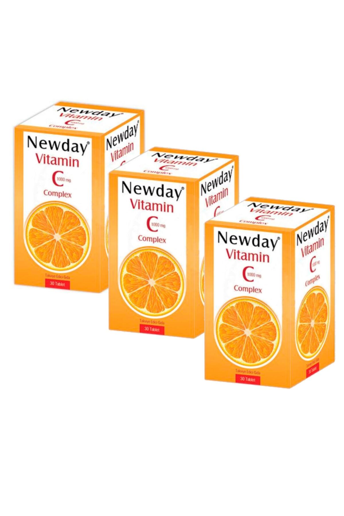Newvit Vitamin C Complex 30 Tablet X 3 Adet