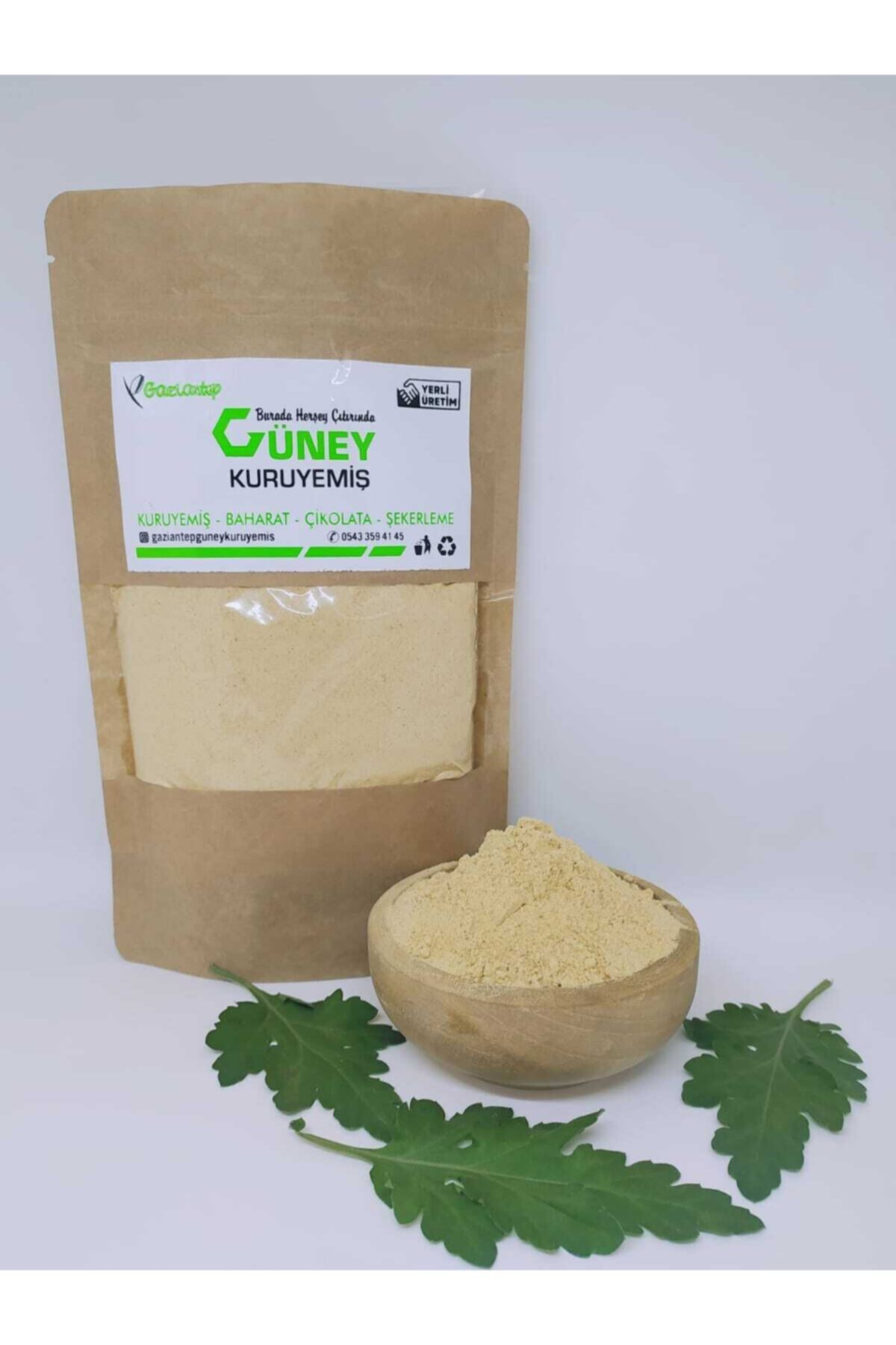 GAZİANTEP GÜNEY KURUYEMİŞ Öğütülmüş Toz Leblebi 1 kg