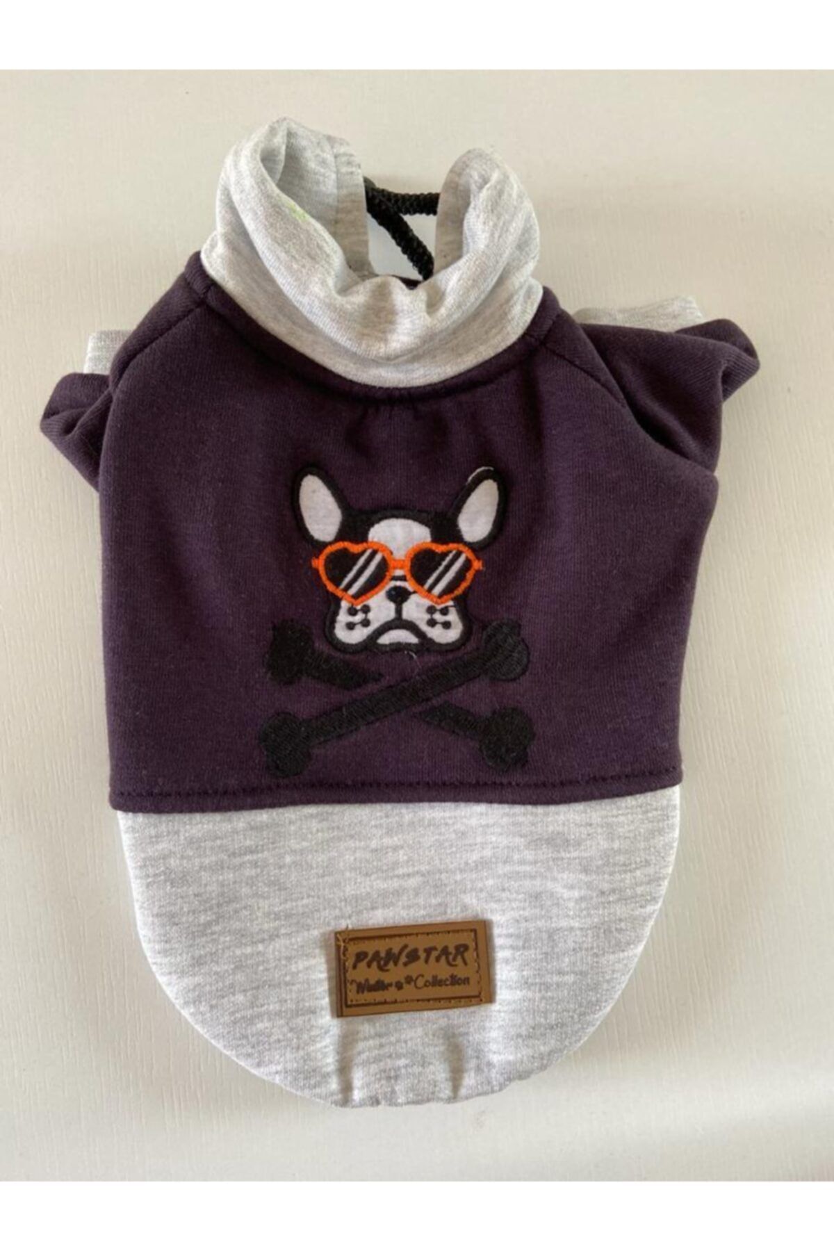 Pawstar Bulldog Baskılı Kedi Ve Köpek Sweat