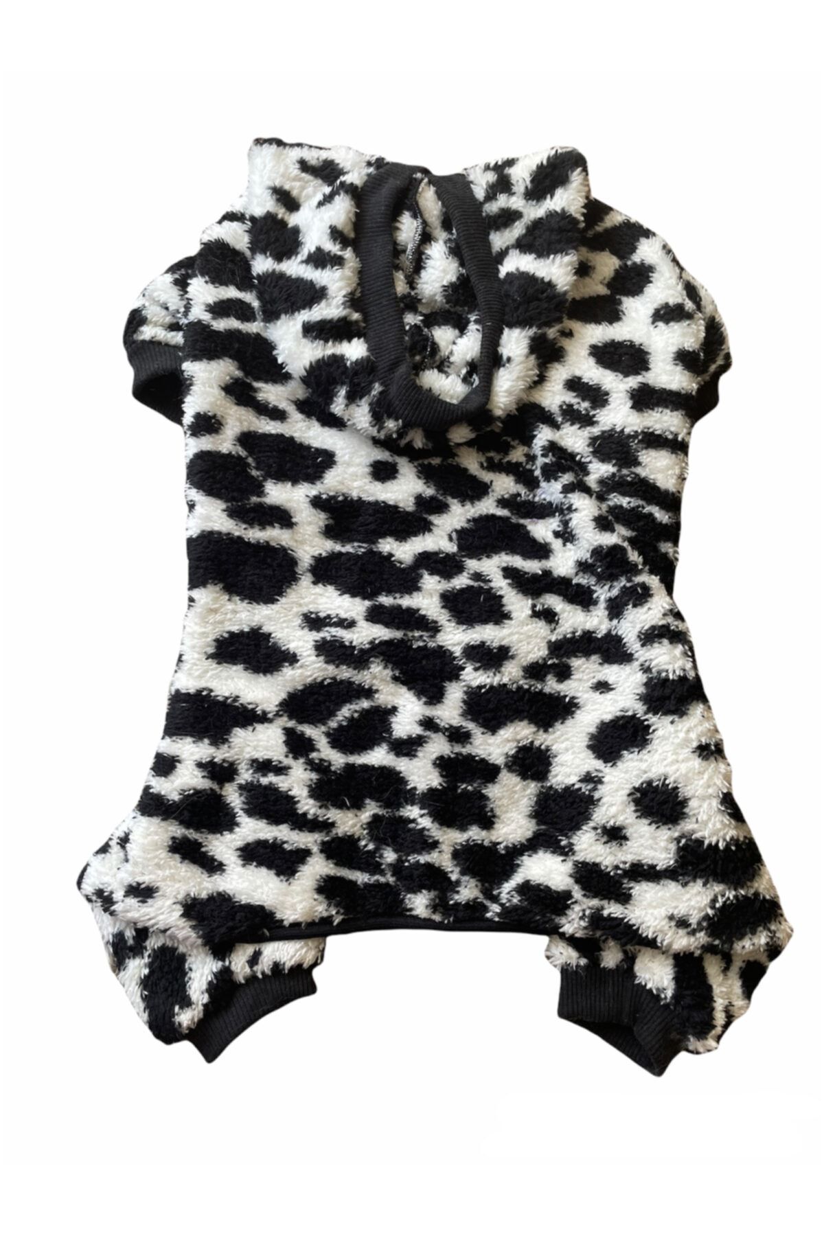 Barneystore Kedi Köpek Peluş Cow Tulum