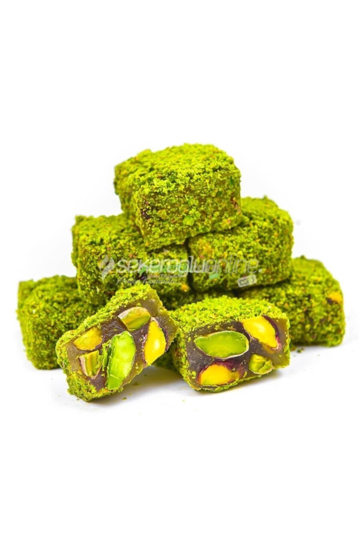 Şekeroğlu Ballı Antep Fıstıklı Lokum 500 Gr