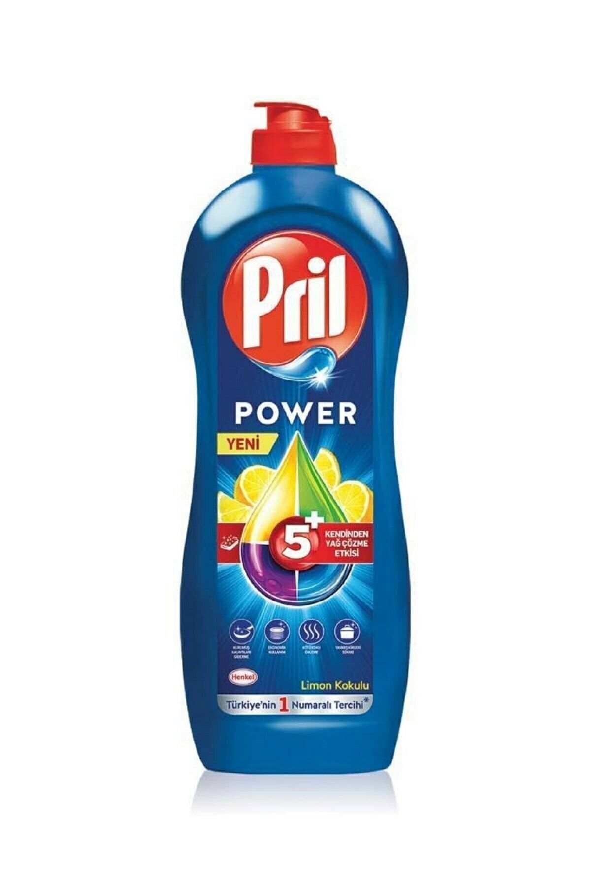 Pril Sıvı Bulaşık Deterjanı Limon Mavi 675 gr