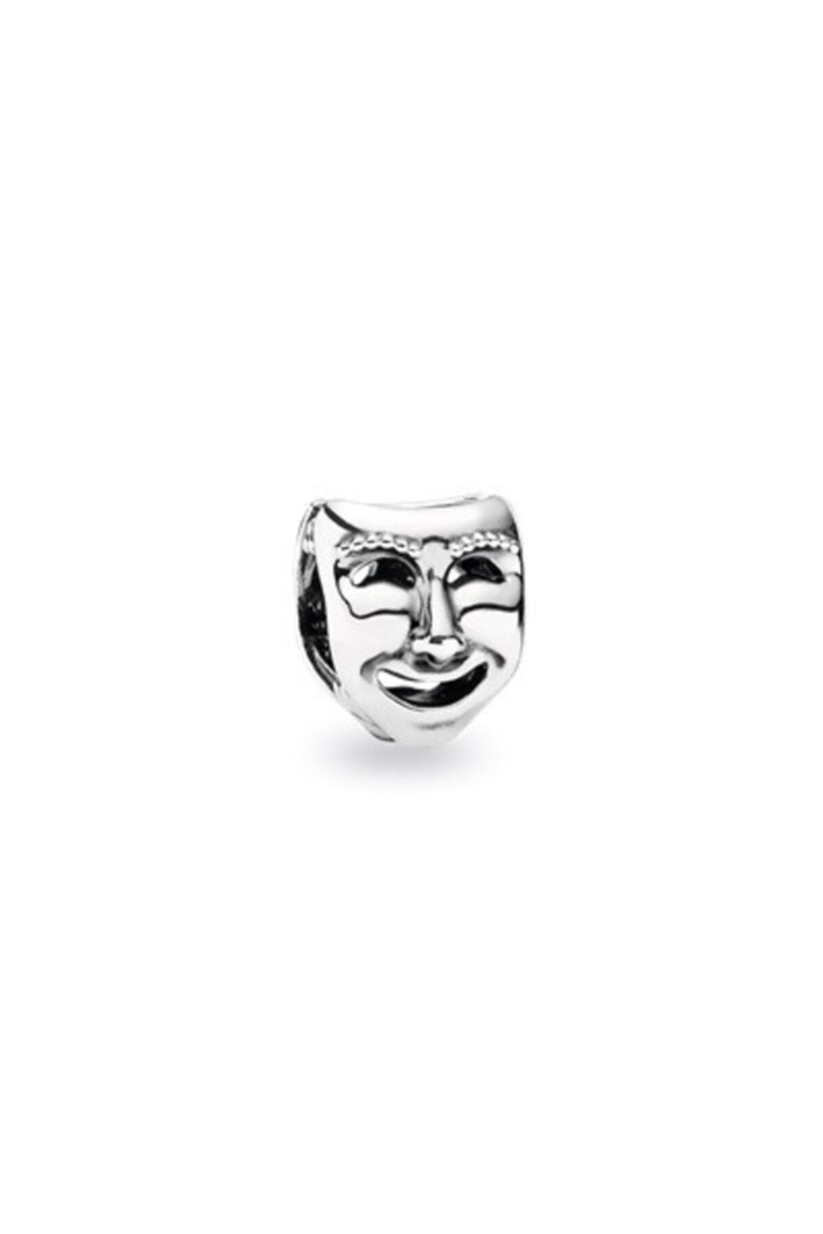 My Story Theatre Mask  Için Gümüş Charm