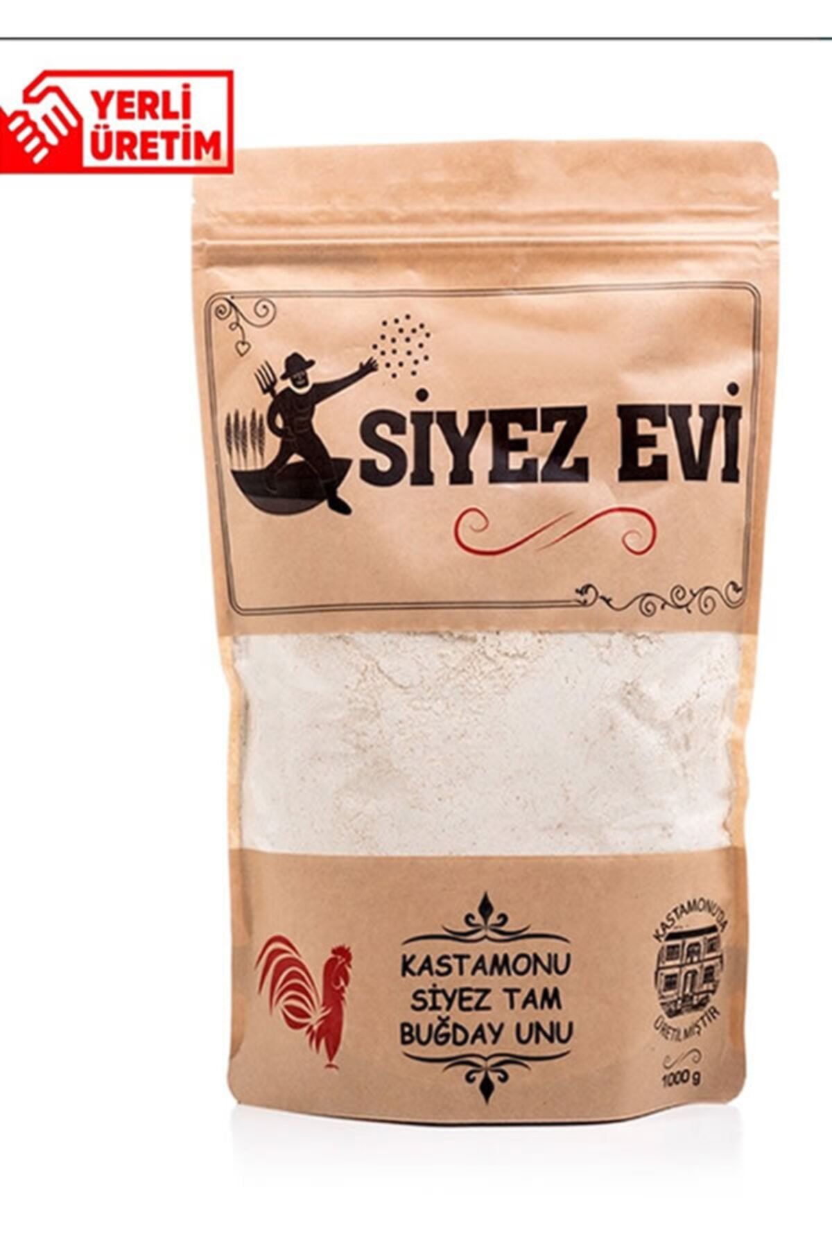 YAPILCAN SÜT Siyez Evi Kastamonu Siyez Tam Buğday Unu 1000gr