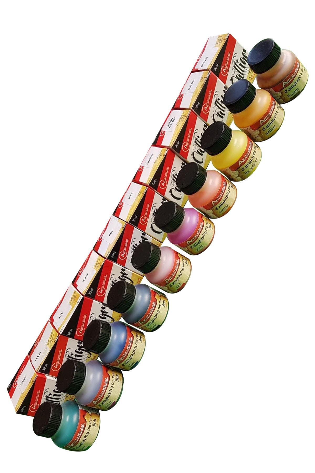 Artscholar Kaligrafi Mürekkebi 30 Ml - 10'lu Set