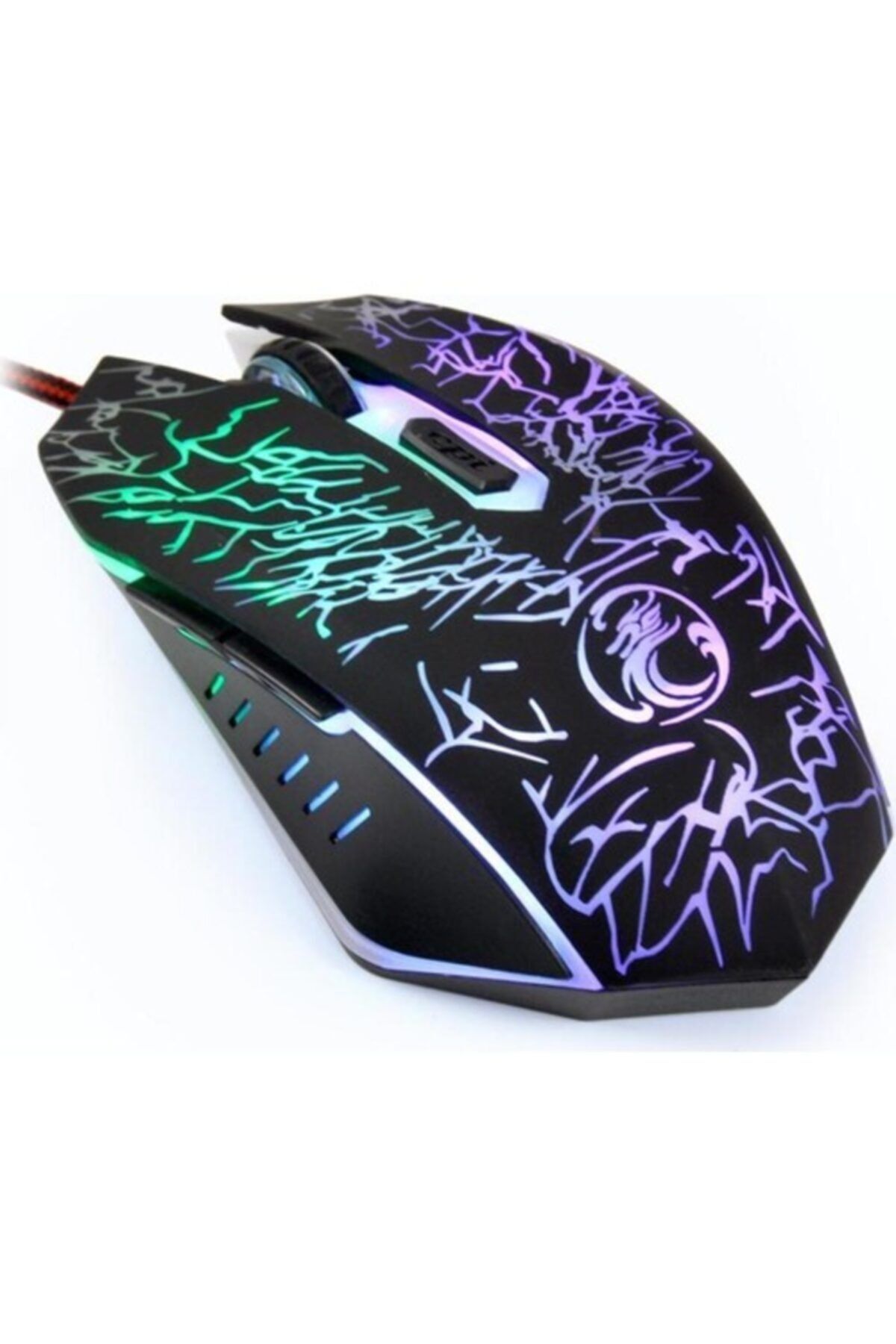 Asfal Gaming Profesyonel Ledli Kablolu Oyuncu Mouse, Optik Mouse