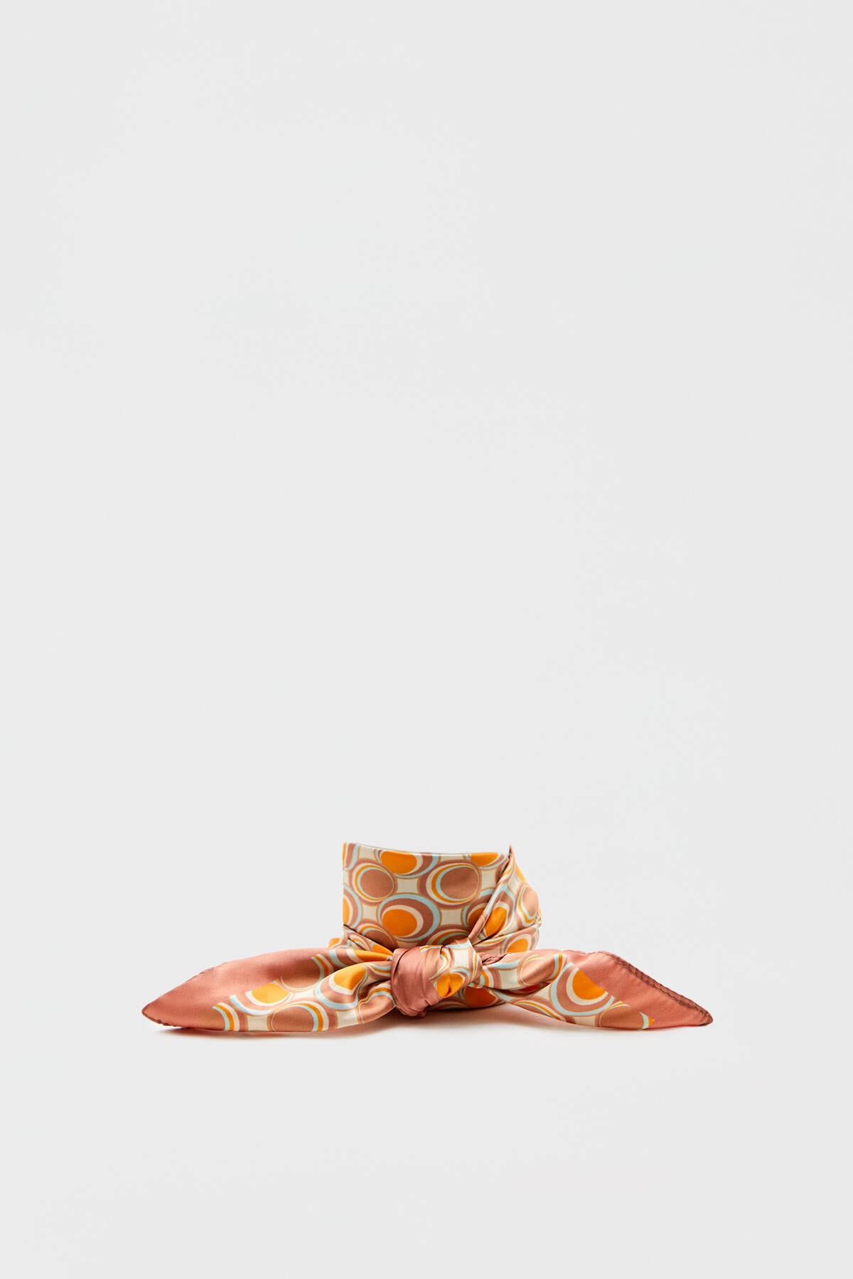 Pull & Bear Retro Desenli Fular