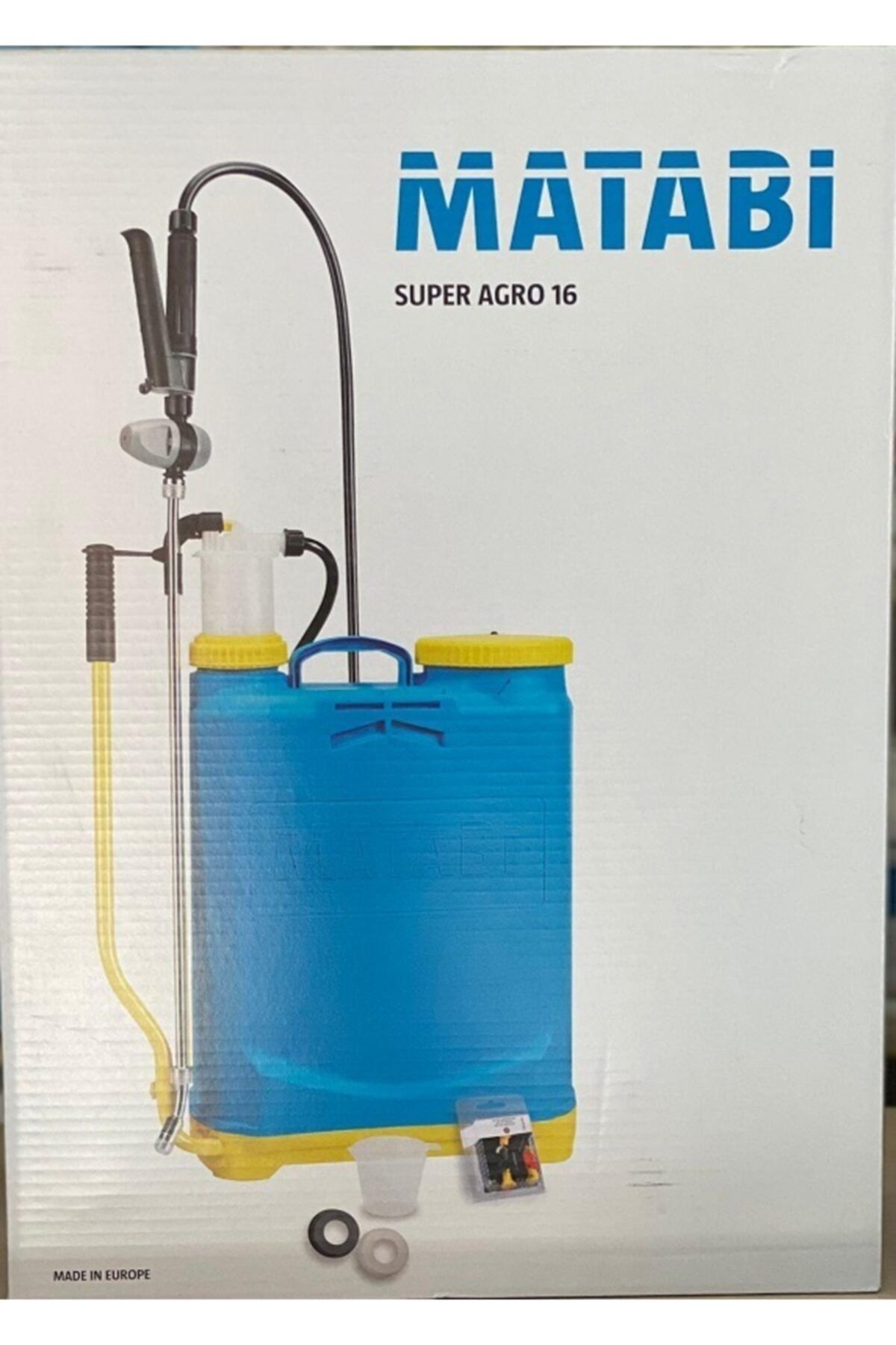 Matabi 16lt Metal Uçlu Sırt Pompası Ispanyol Menşei.