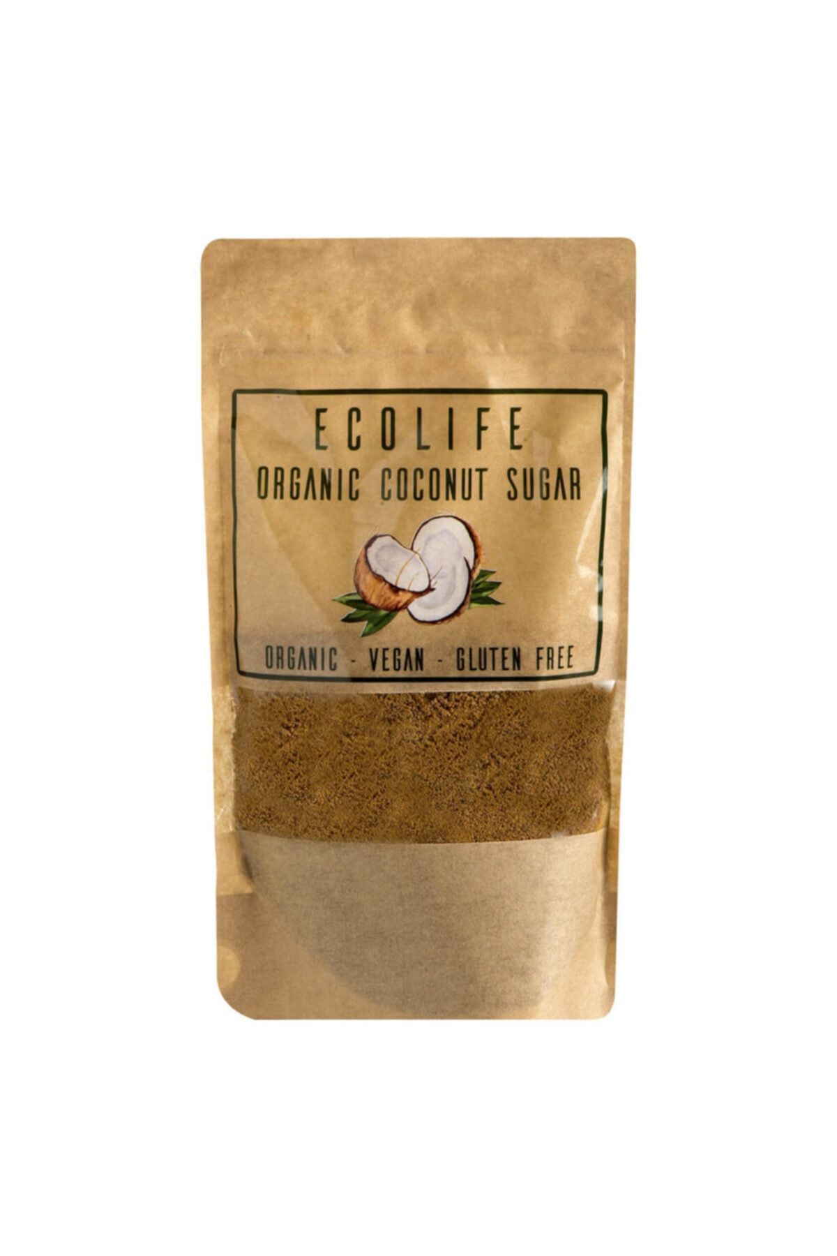 Ecolife Organik Glutensiz Hindistan Cevizi Şekeri 190 G