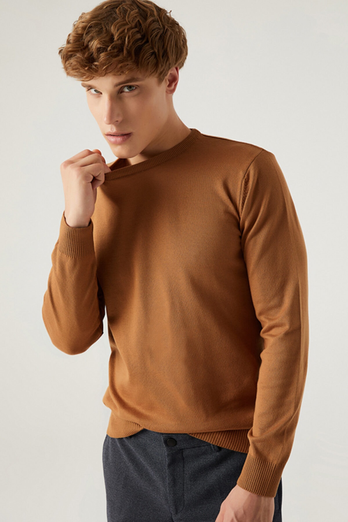 D'S Damat Kazak Regular Fit Camel Renk