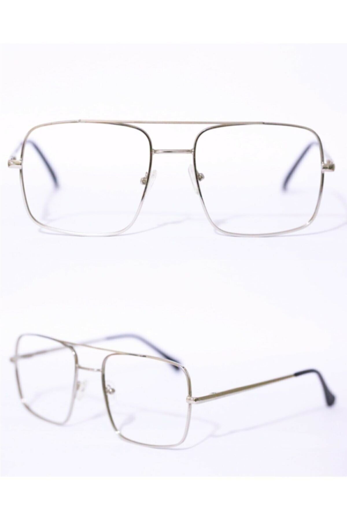 UBK Eyewear Kare Numarasız Mavi Işık Filtreli Unisex Gözlük