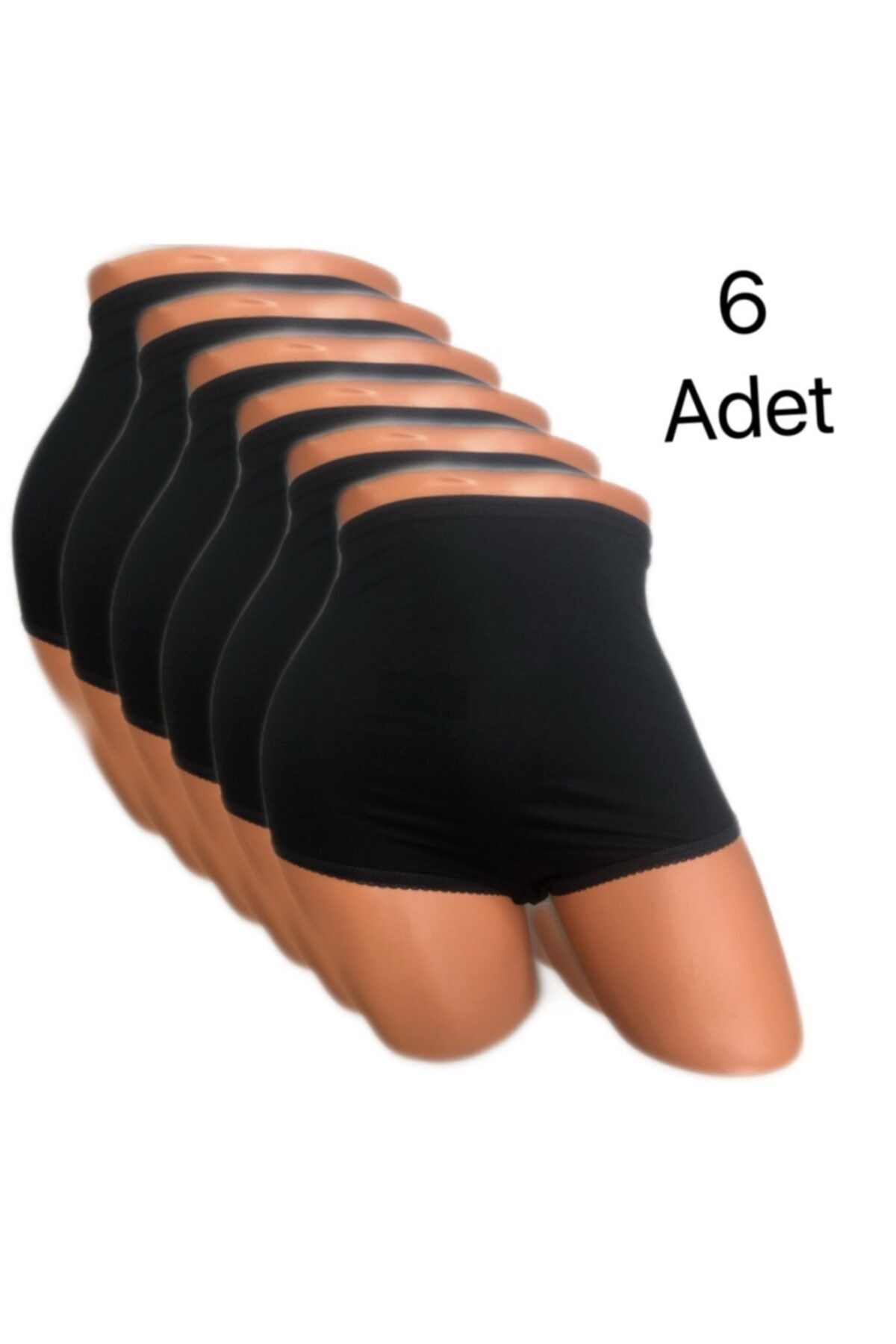 Afrodizyac 6’lı Ultra Yüksek Bel Siyah Bambu Bato(extra Yumuşak Ve Esnek)