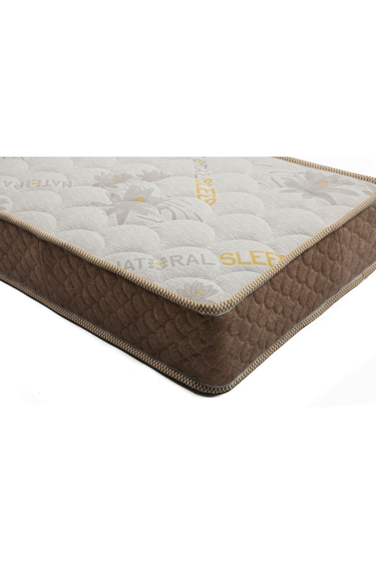 Bedart 60x120x15 Naturel Sleep Örme Pamuk Terletmeyen Kumaş Full Ortapedik Bebek Yatağı