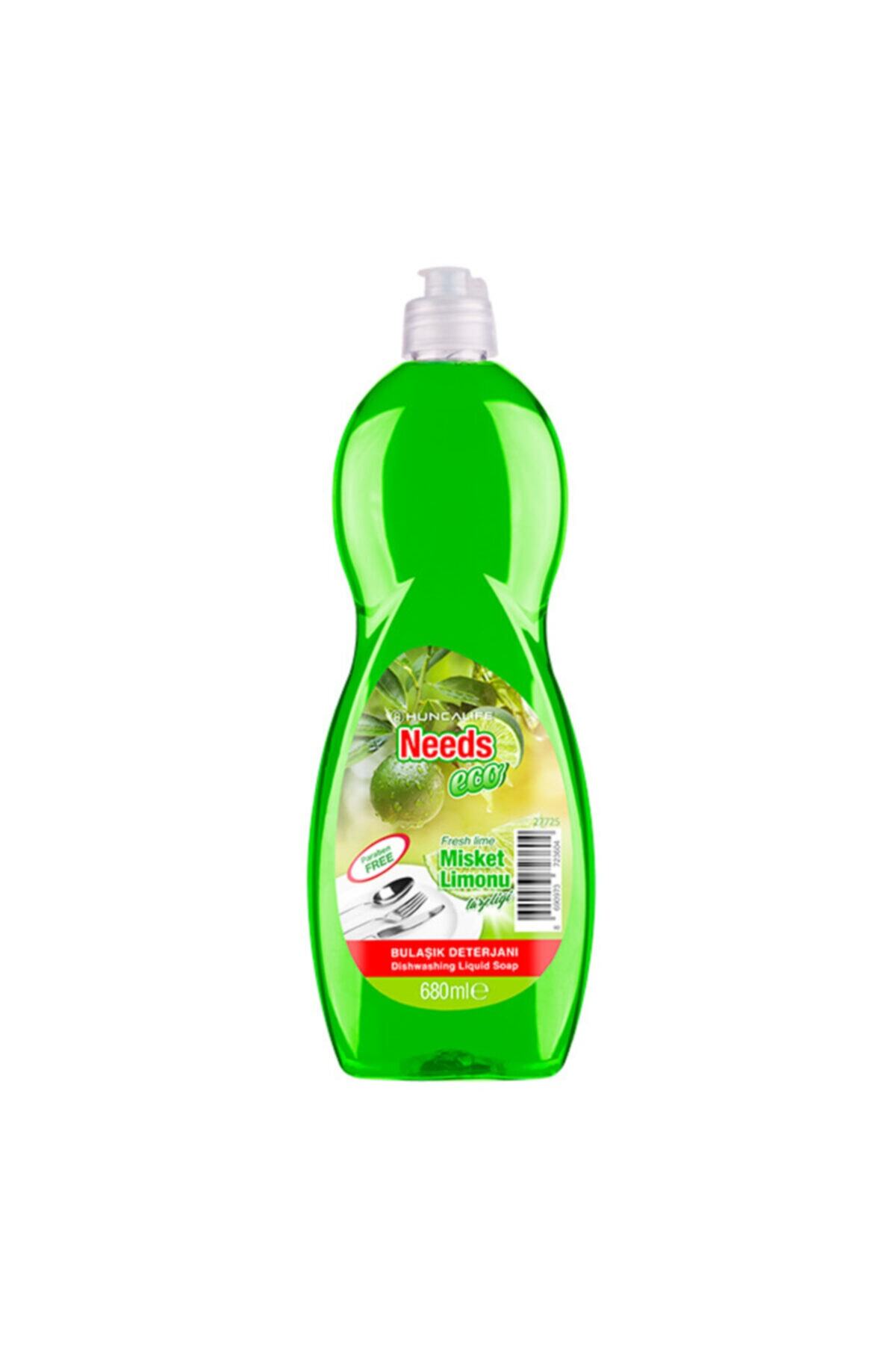 Huncalife Hl Needs Eco Bulaşık Deterjanı 680 ml Misket Limonlu