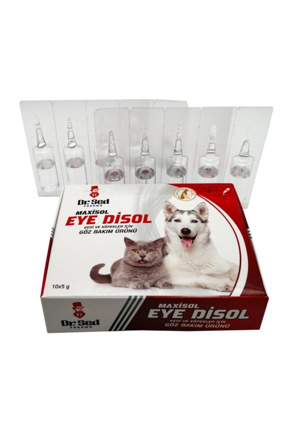 Maxisol Kediler Için Göz Bakımı 10x5g Dr. Sed