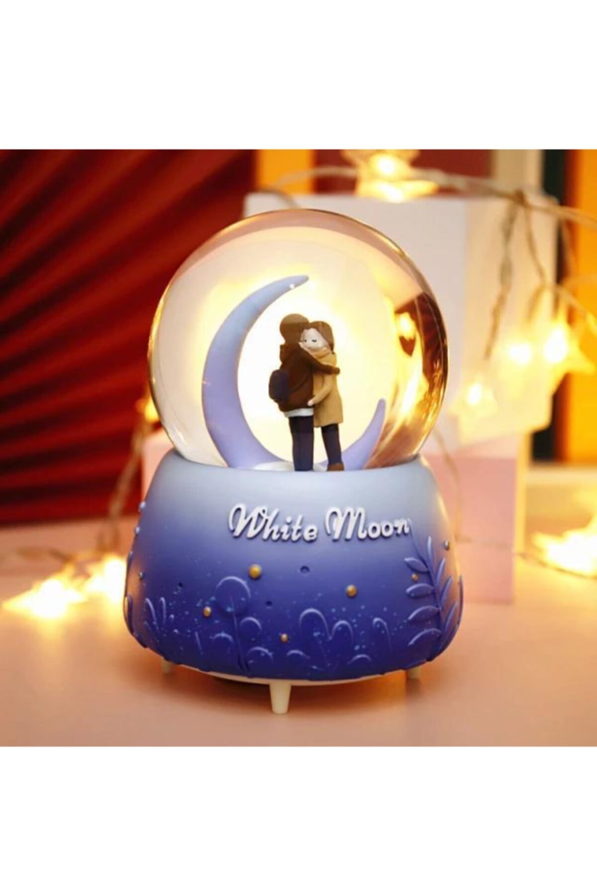Maia Crafts Kar Küresi Romantik Ay Işığı