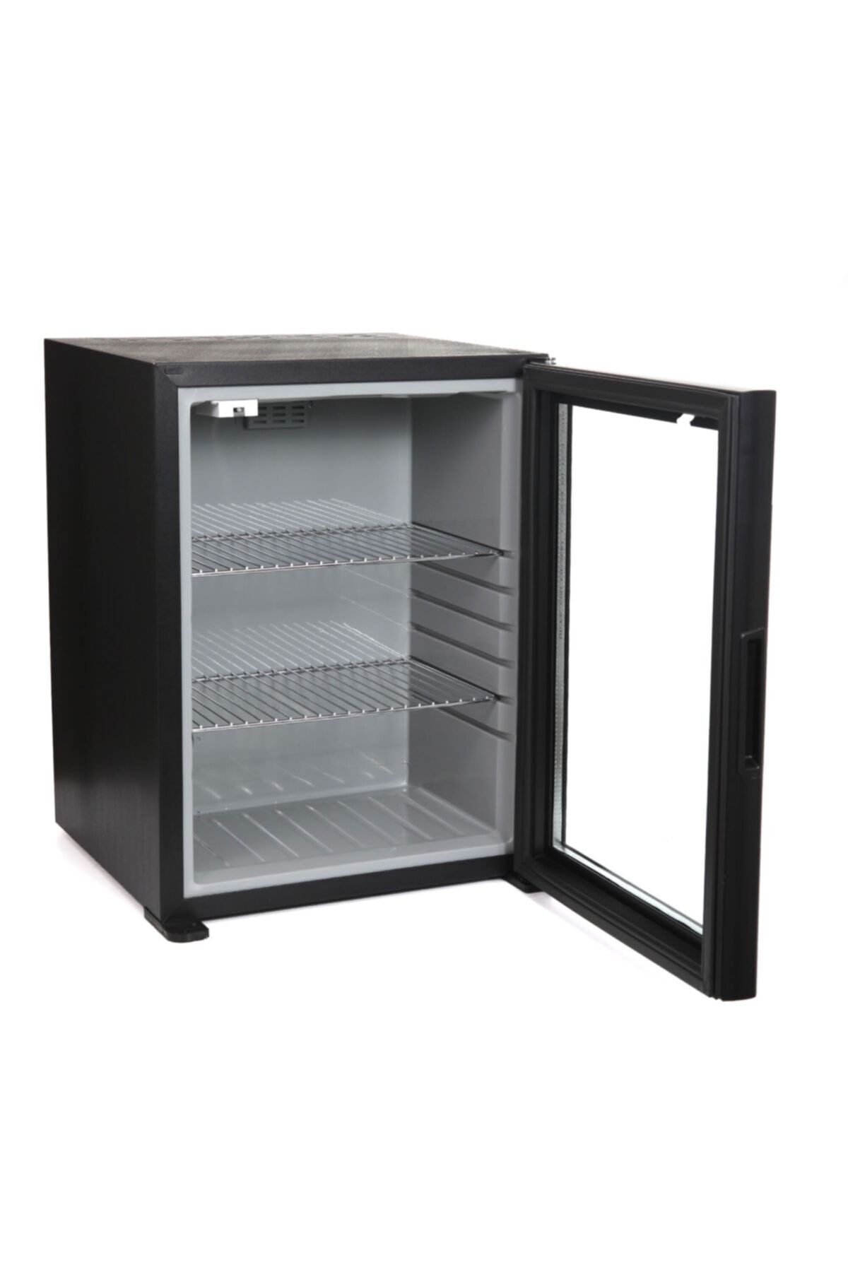 KLEO Minibar Ekovat Sistem 45 Litre A++ Siyah Cam Kapılı Mini Buzdolabı