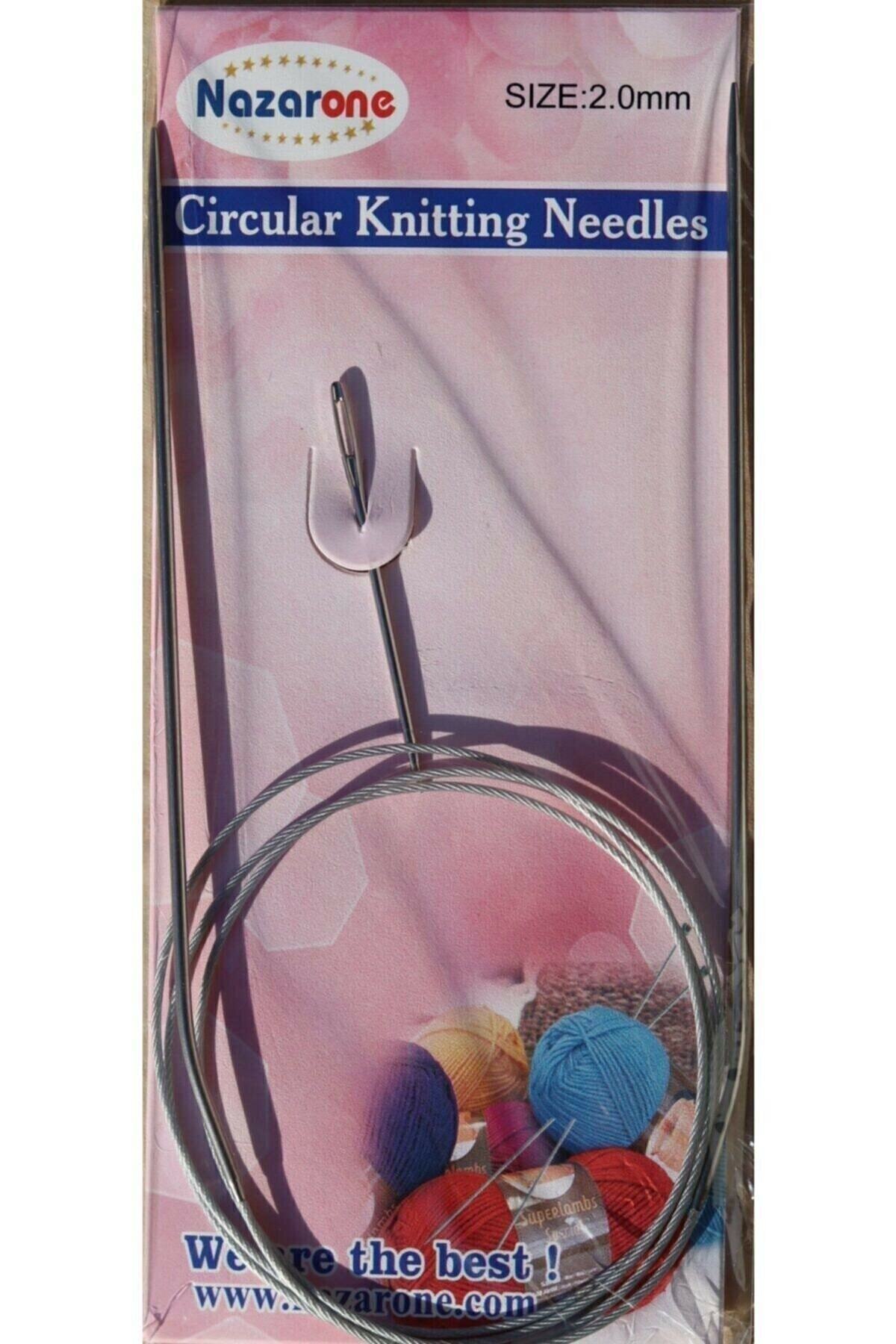 Nazarone Çelik Misinalı Şiş 100cm No:2