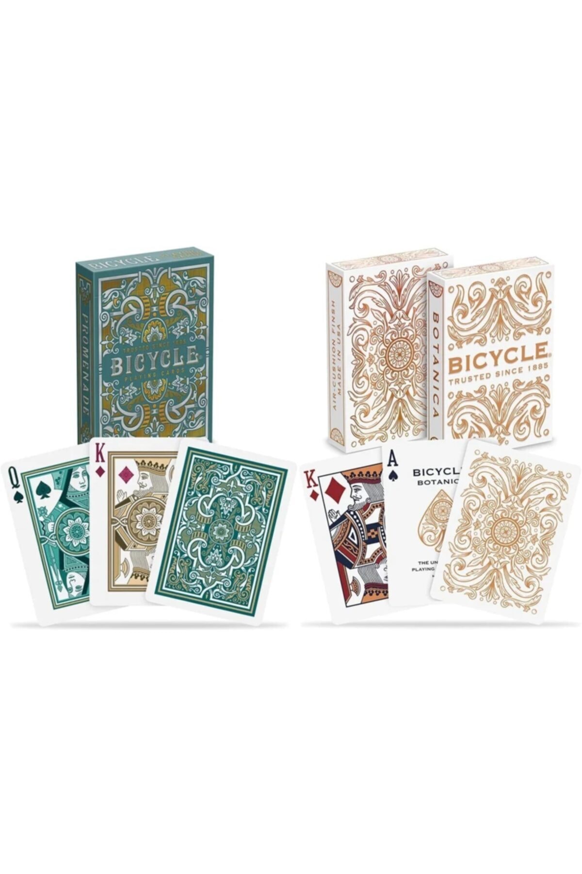 Bicycle Promenade Ve Botanica Kartları 2'li Iskambil Oyun Kağıdı