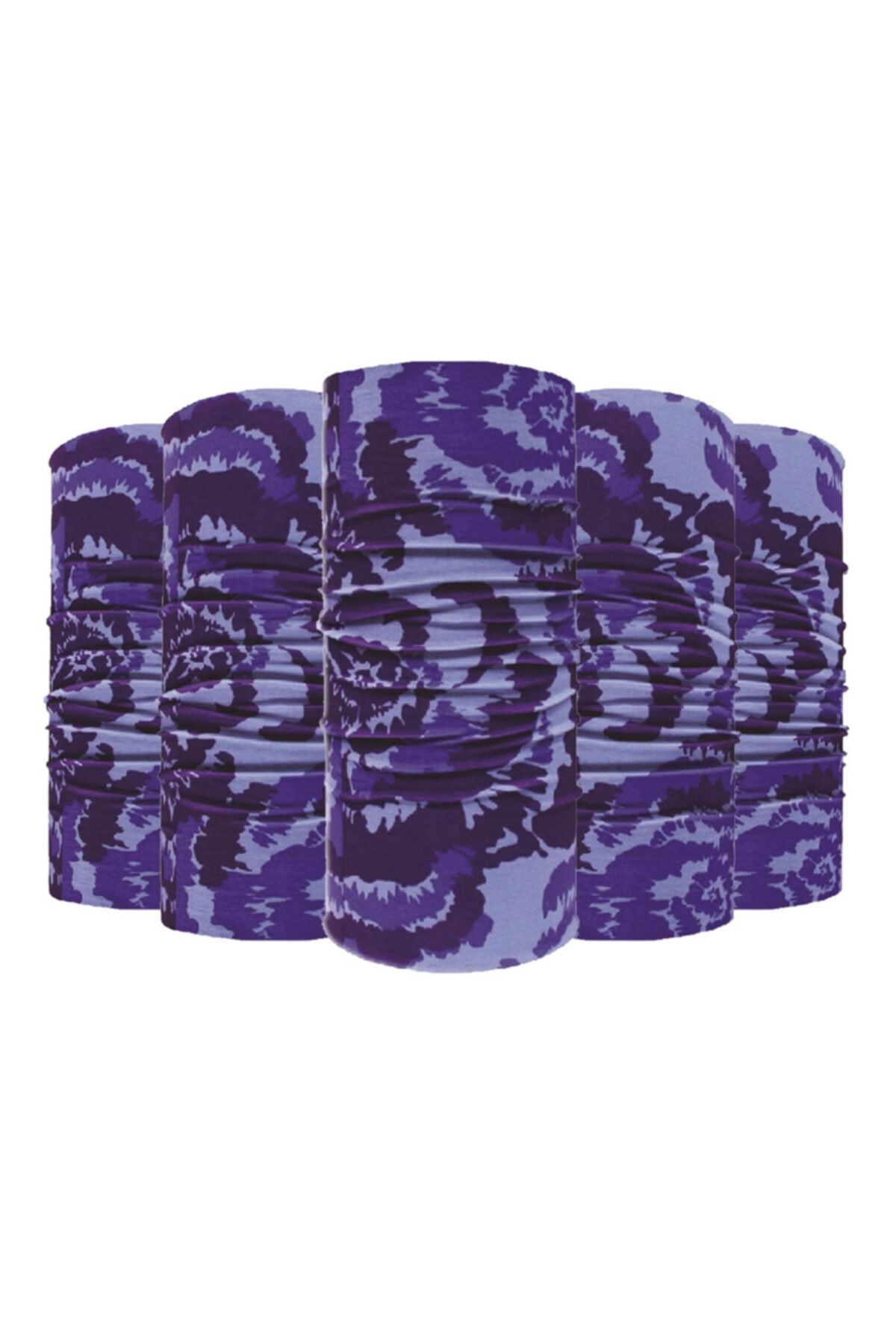 Knmaster Plato Buff Bandana Boyunluk Maske Saç Bandı 5'li Paket