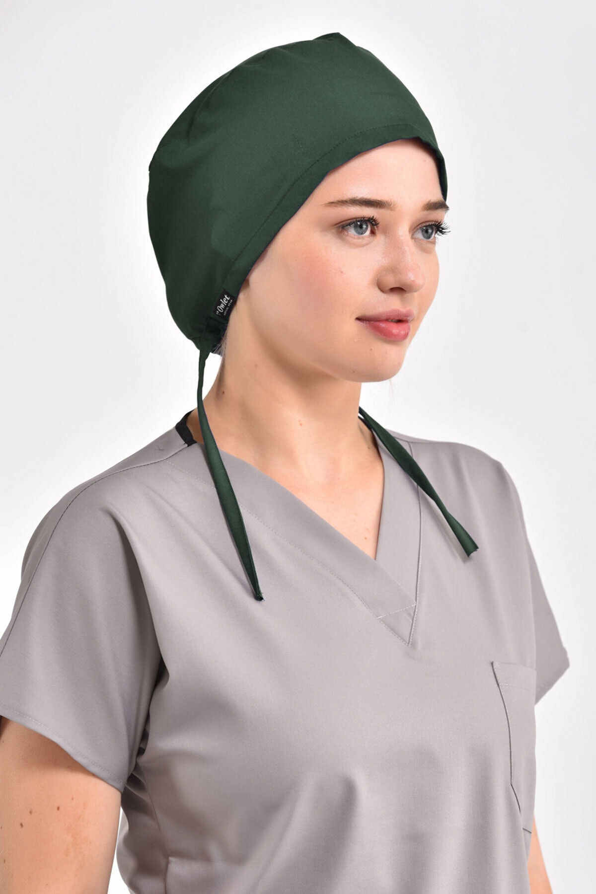 Owlet Medikal Likralı Koyu Yeşil Cerrahi Bone