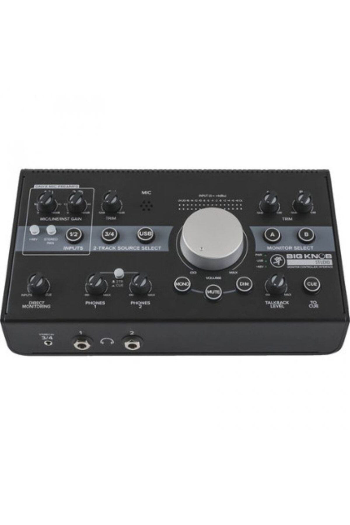 Mackie Big Knob Studio+ 4 Giriş 3 Çıkış Ses Kartı Ve Monitör Kontrol Ünitesi