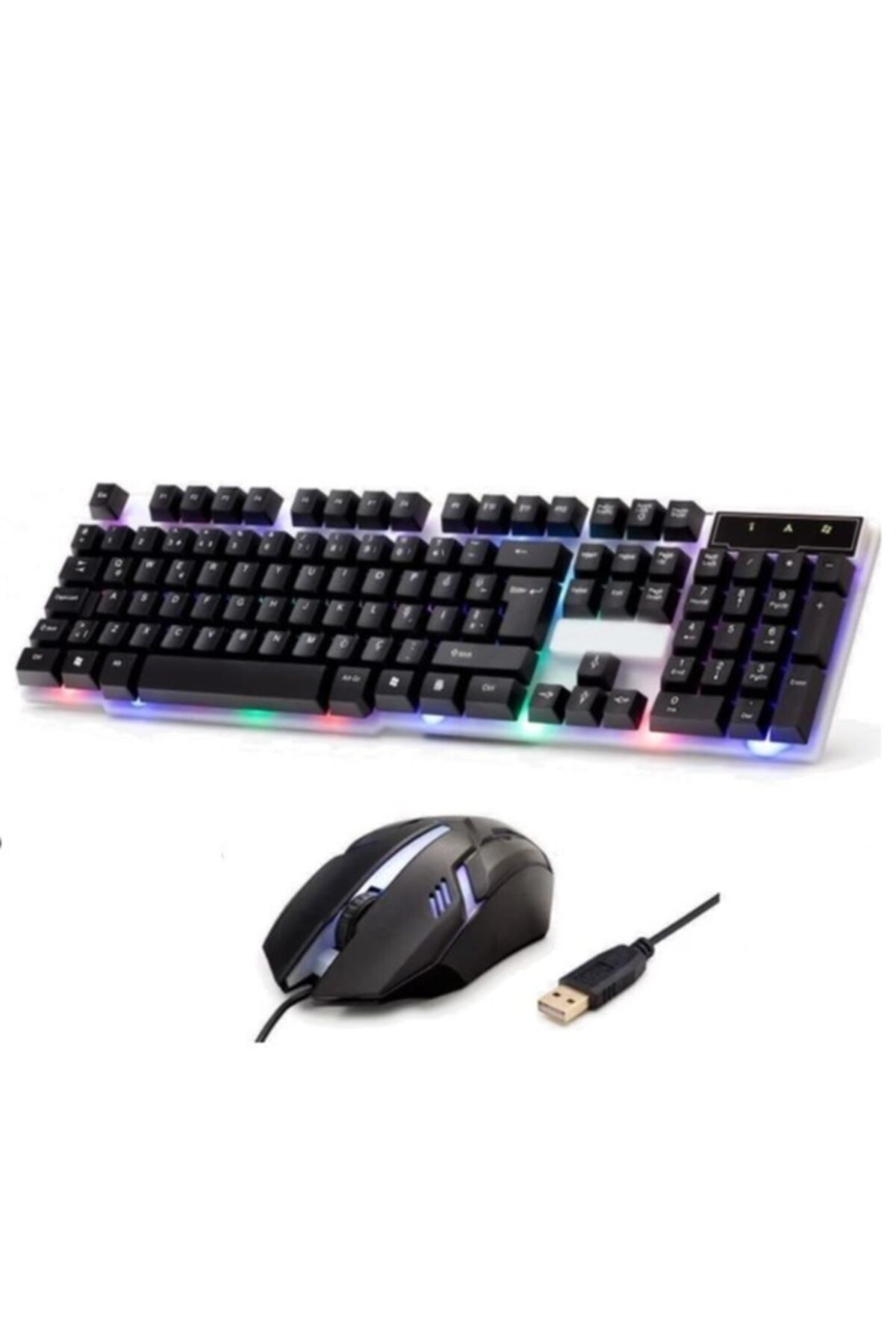 batı Rx-k 800 Işikli Oyuncu Klavye Mouse Seti