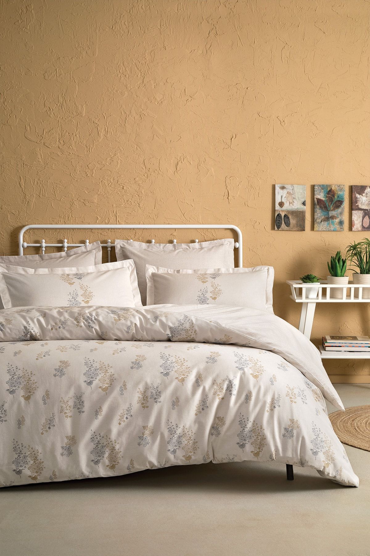 Yataş Bedding Lilya Ranforce Tek Kişilik Nevresim Takımı - Sarı