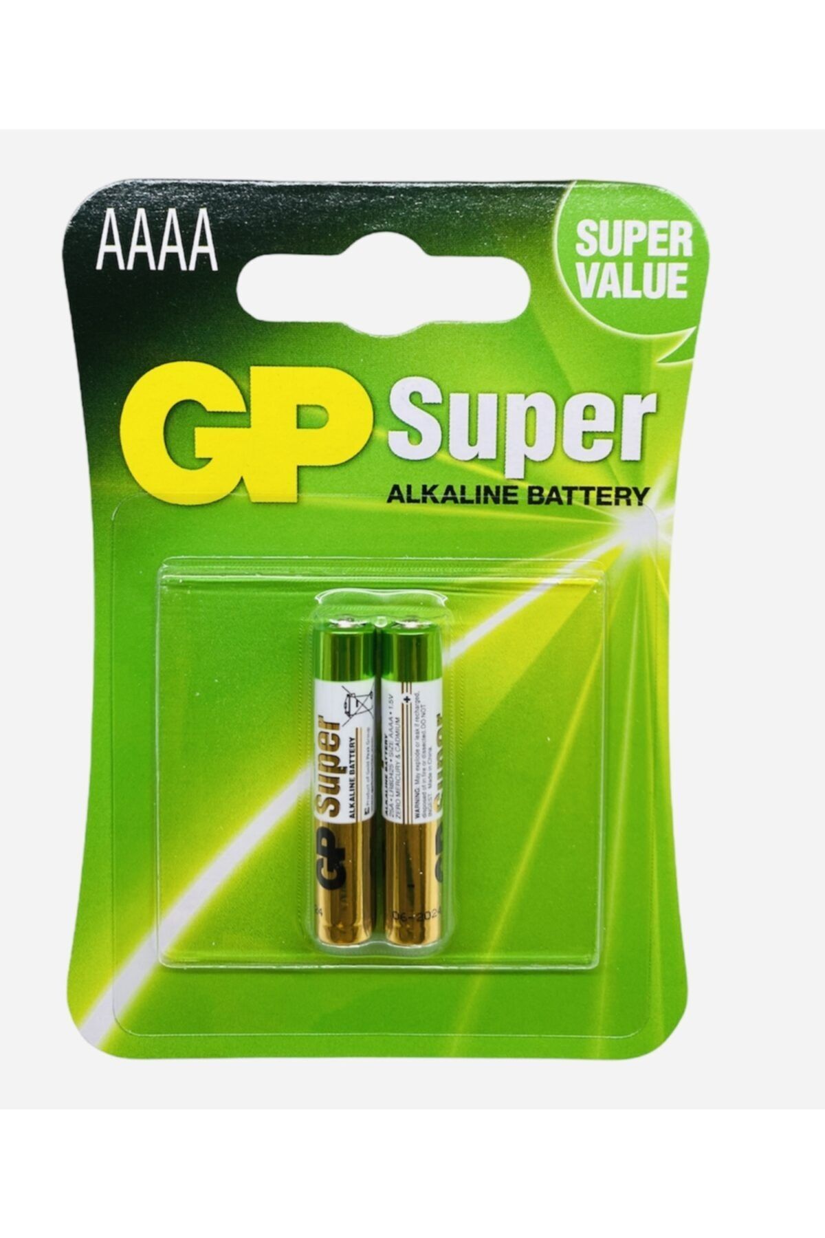 GP Aaaa Pil Incenin Incesi 25a /2mtp2/ 1.5v /lr8d425 / 2 Adet