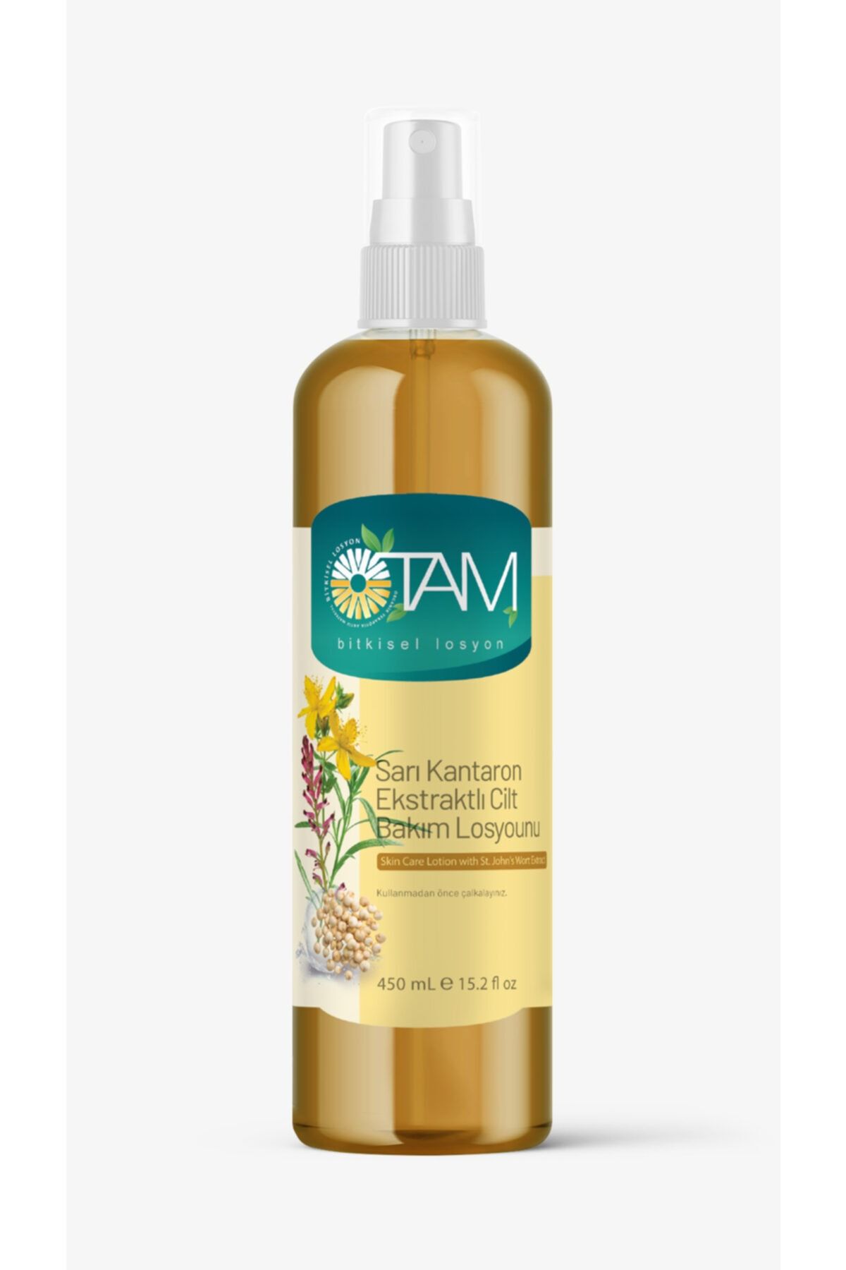 OTAM Sarı Kantaron Ekstraktlı Cilt Bakım Losyonu - 450 Ml