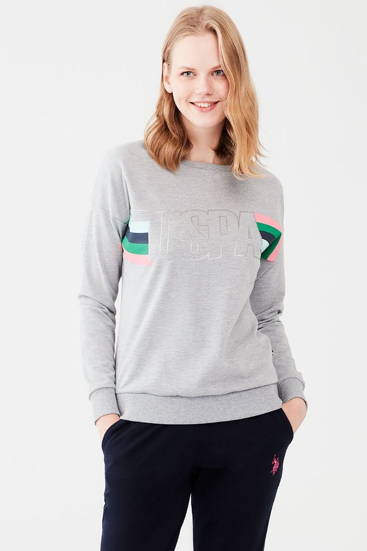 U.S. Polo Assn. 16622 Kadın Eşofman Takımı-grimelanj