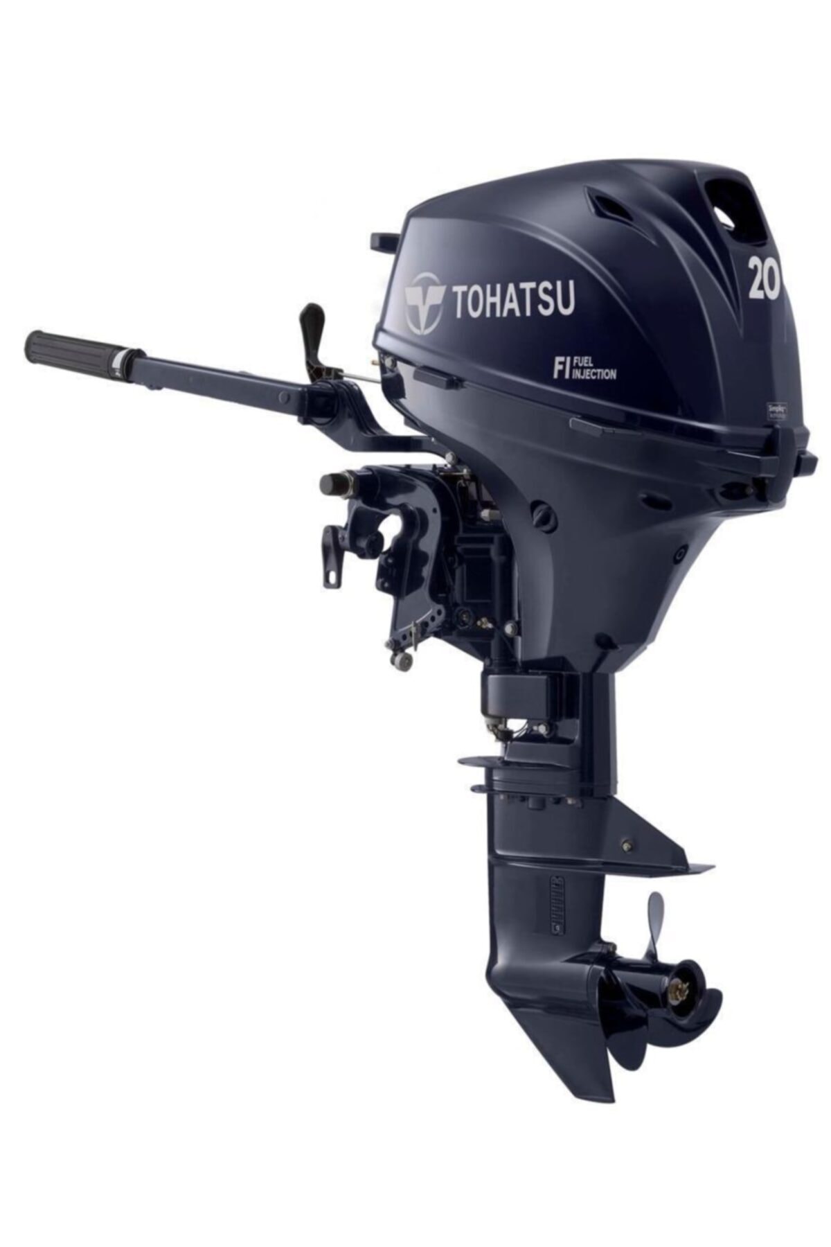 Tohatsu Mfs20eefl 20hp Uzun Şaft Manuel Marşlı Deniz Motoru