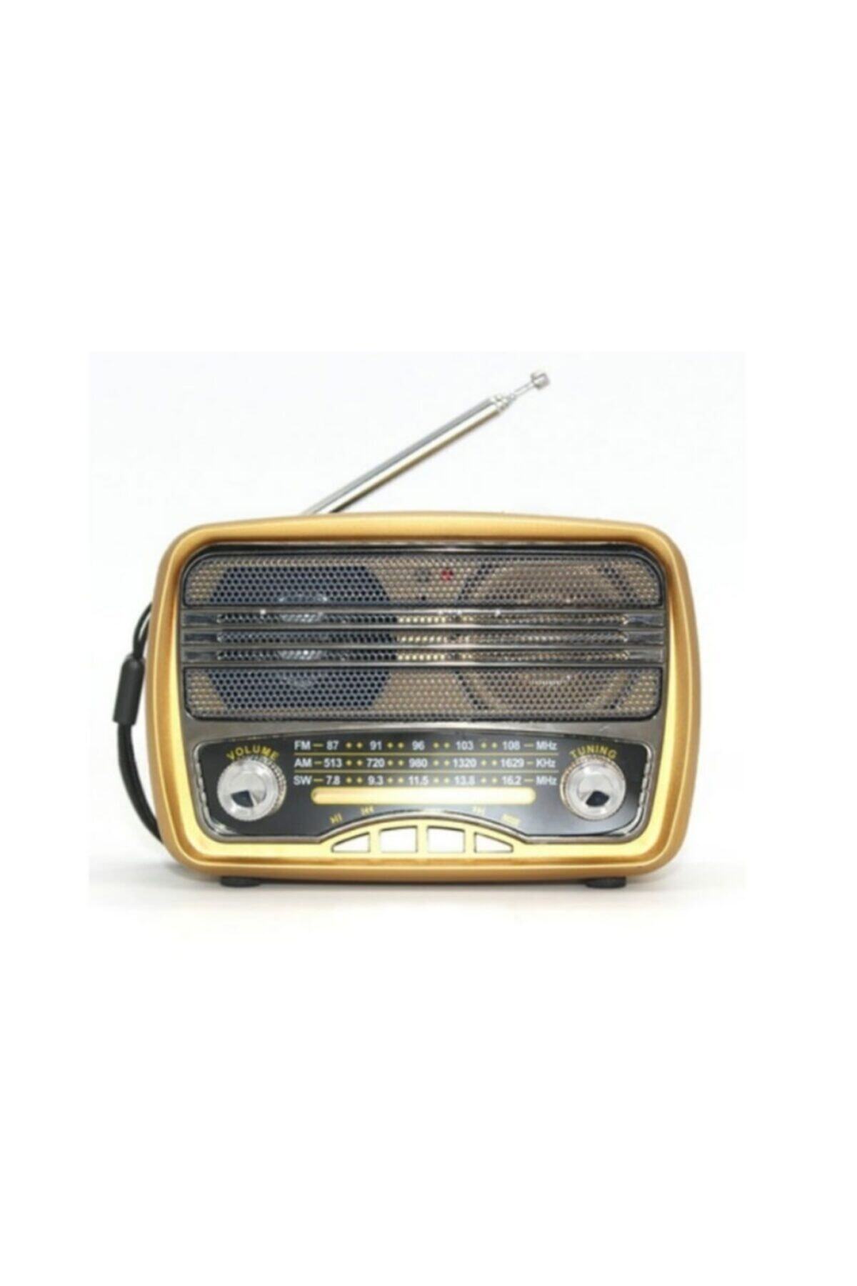 NO NAME Nostalji Radyo Bluetoothlu Usb Girişli
