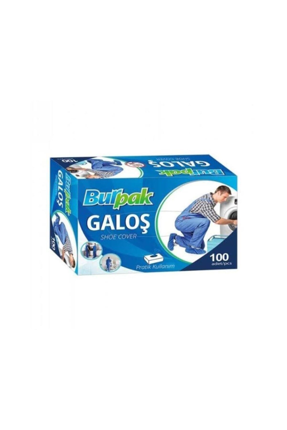 Burpak 100 Lü Kutu Galoş