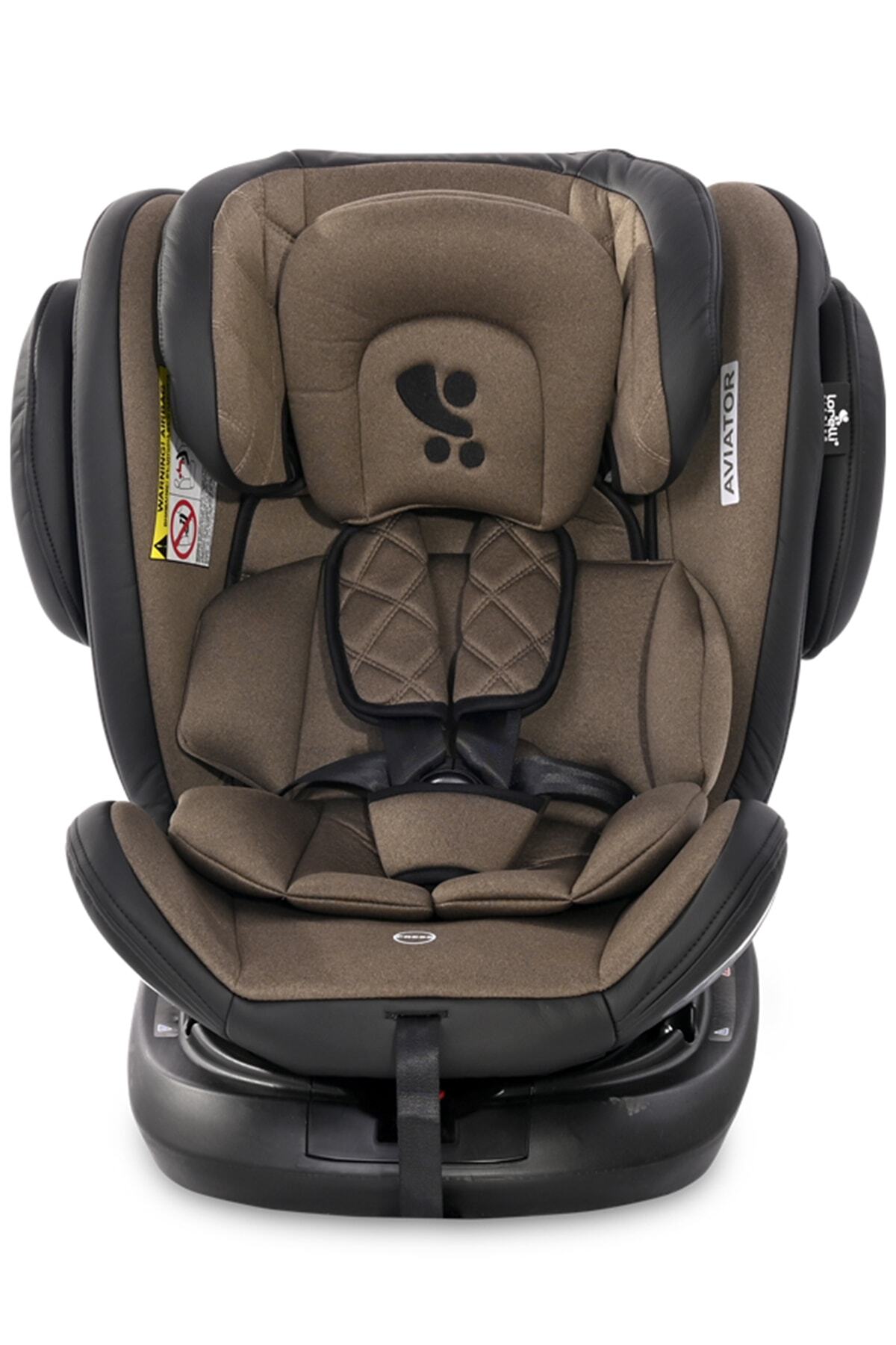 Lorella Aviator Sps 360 Dönebilen 0-36 Kg Isofix Oto Koltuğu - Fosil Beige