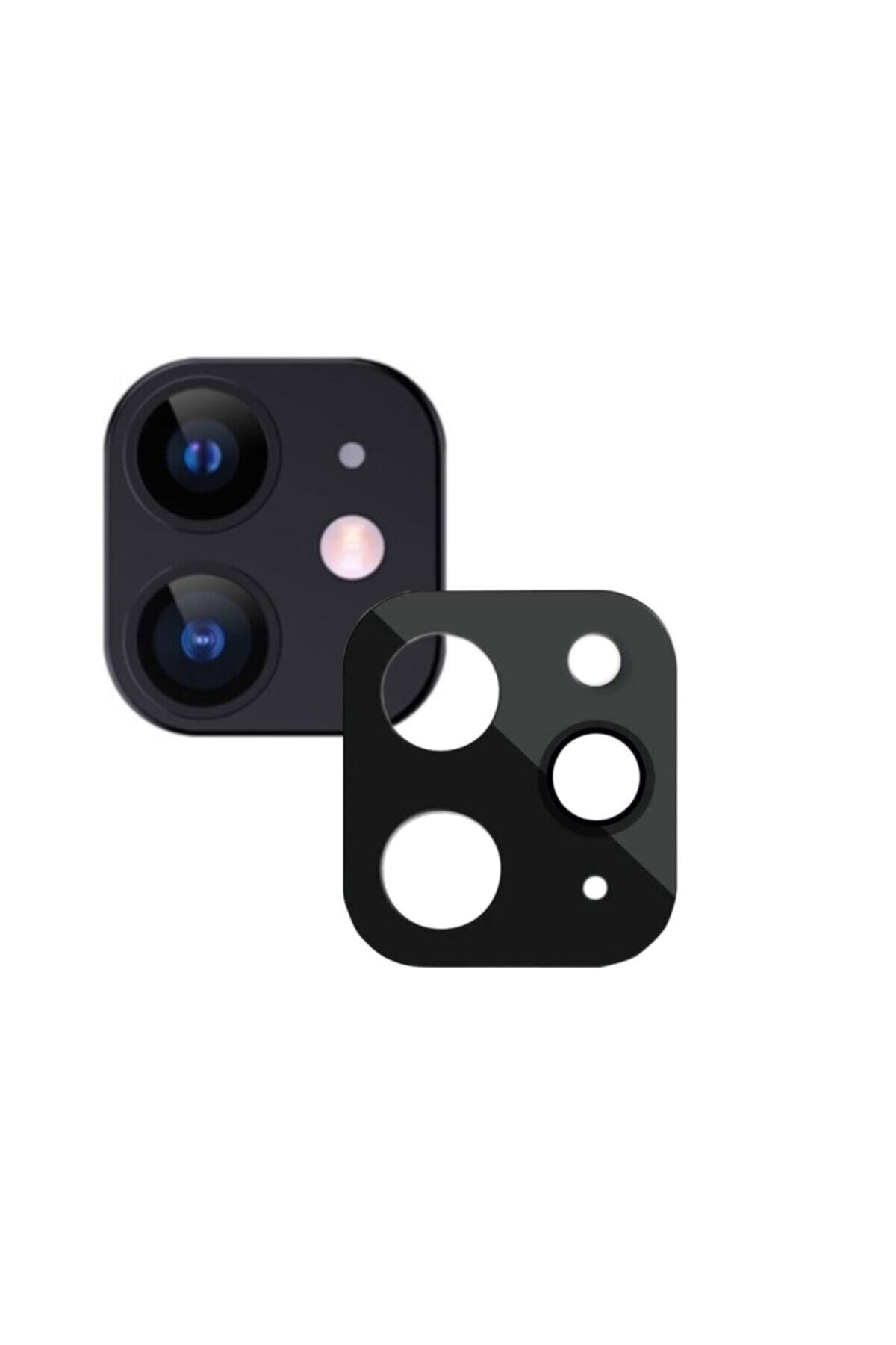 NANOSPACE Iphone 12 Mini Uyumlu Kamera Lens Cam Koruyucu Tam Koruma