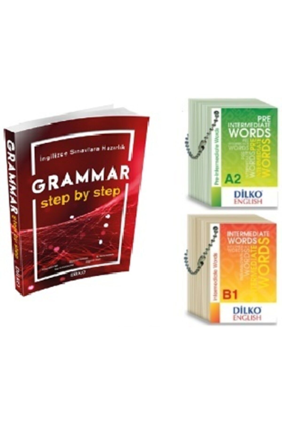 Dilko Yayıncılık Grammar Step By Step + A2-b1 Kelime Kartları