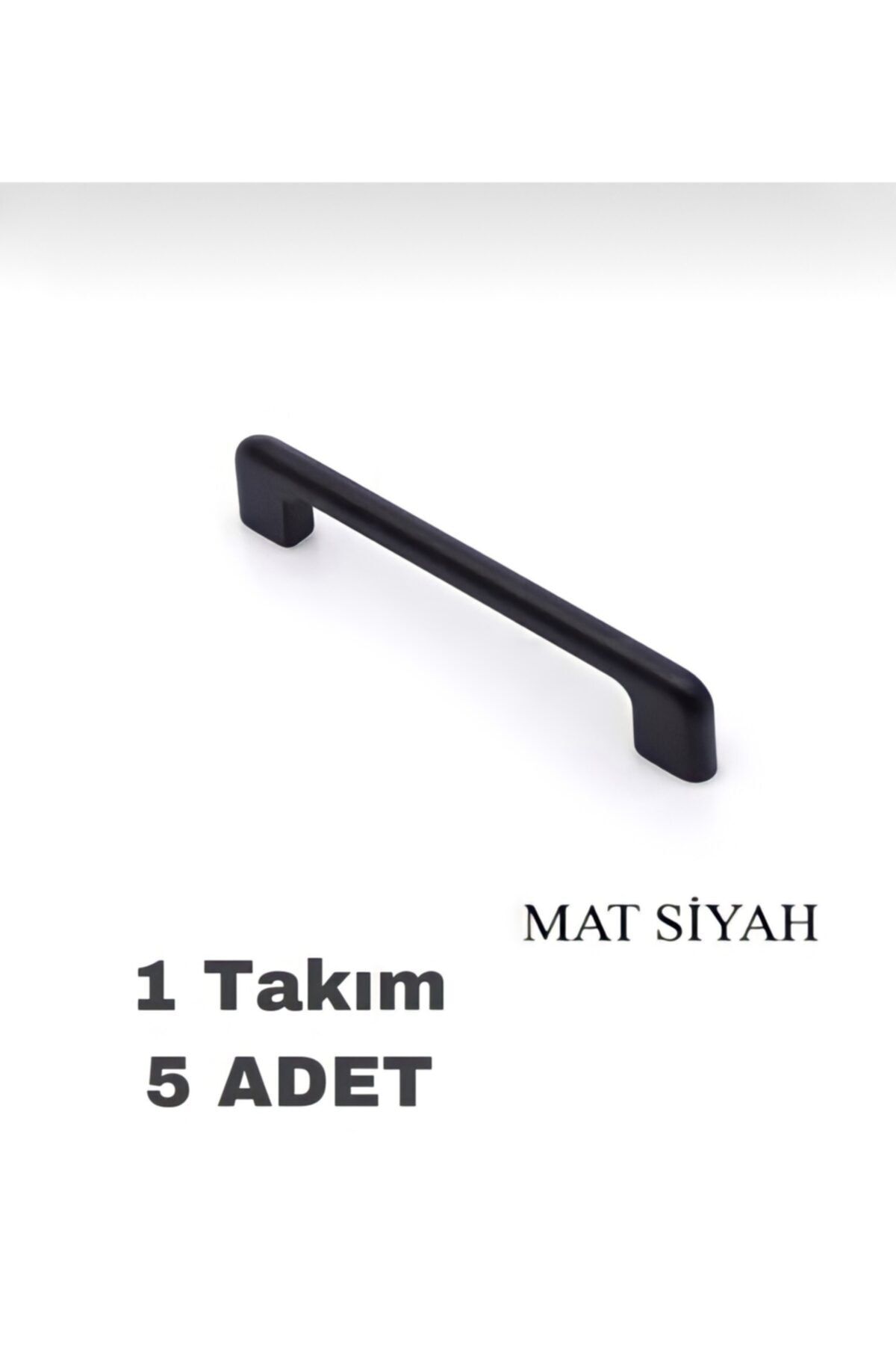 ILICA Mat Siyah Kulp 160 Mm (16 Cm - 5 Adet )