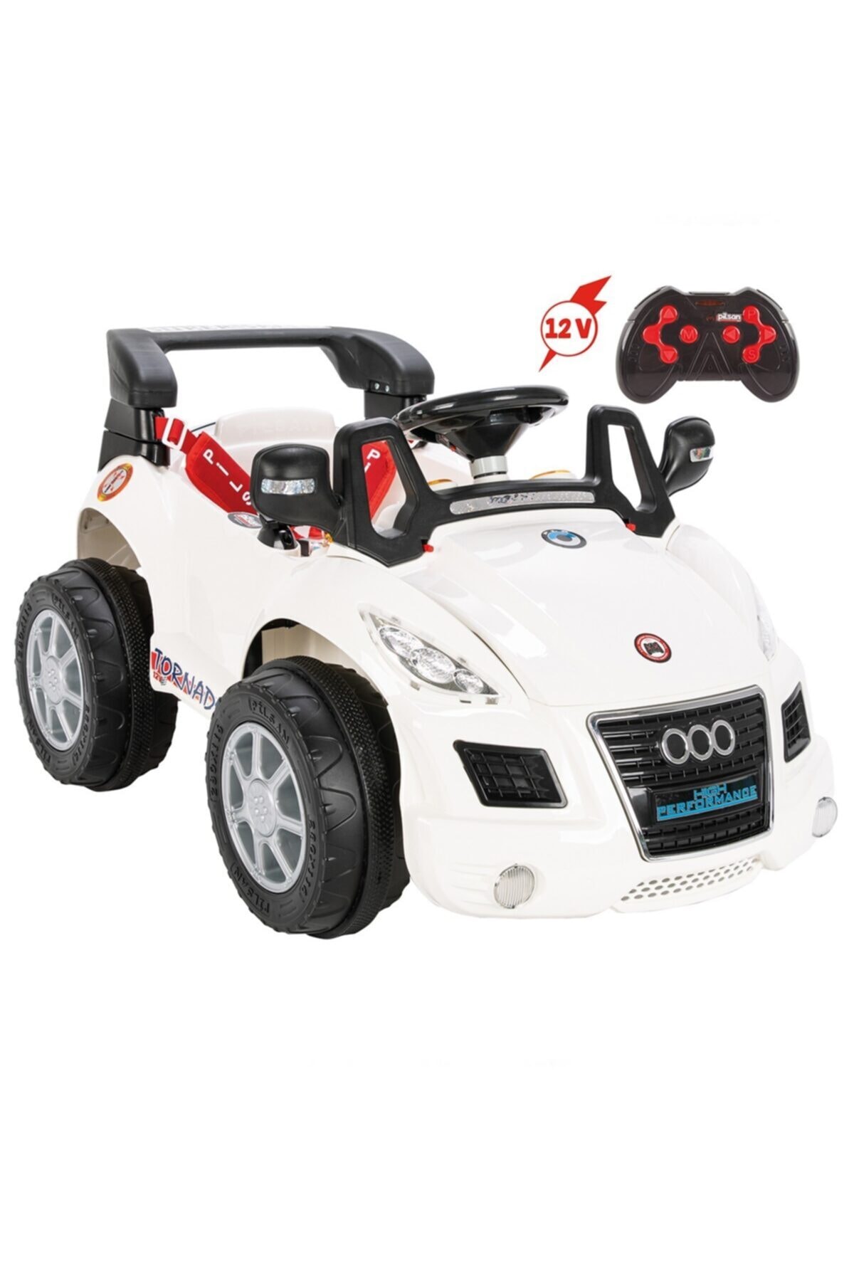 PİLSAN Tornado 12v Beyaz Uzaktan Kumandalı Akülü Araba