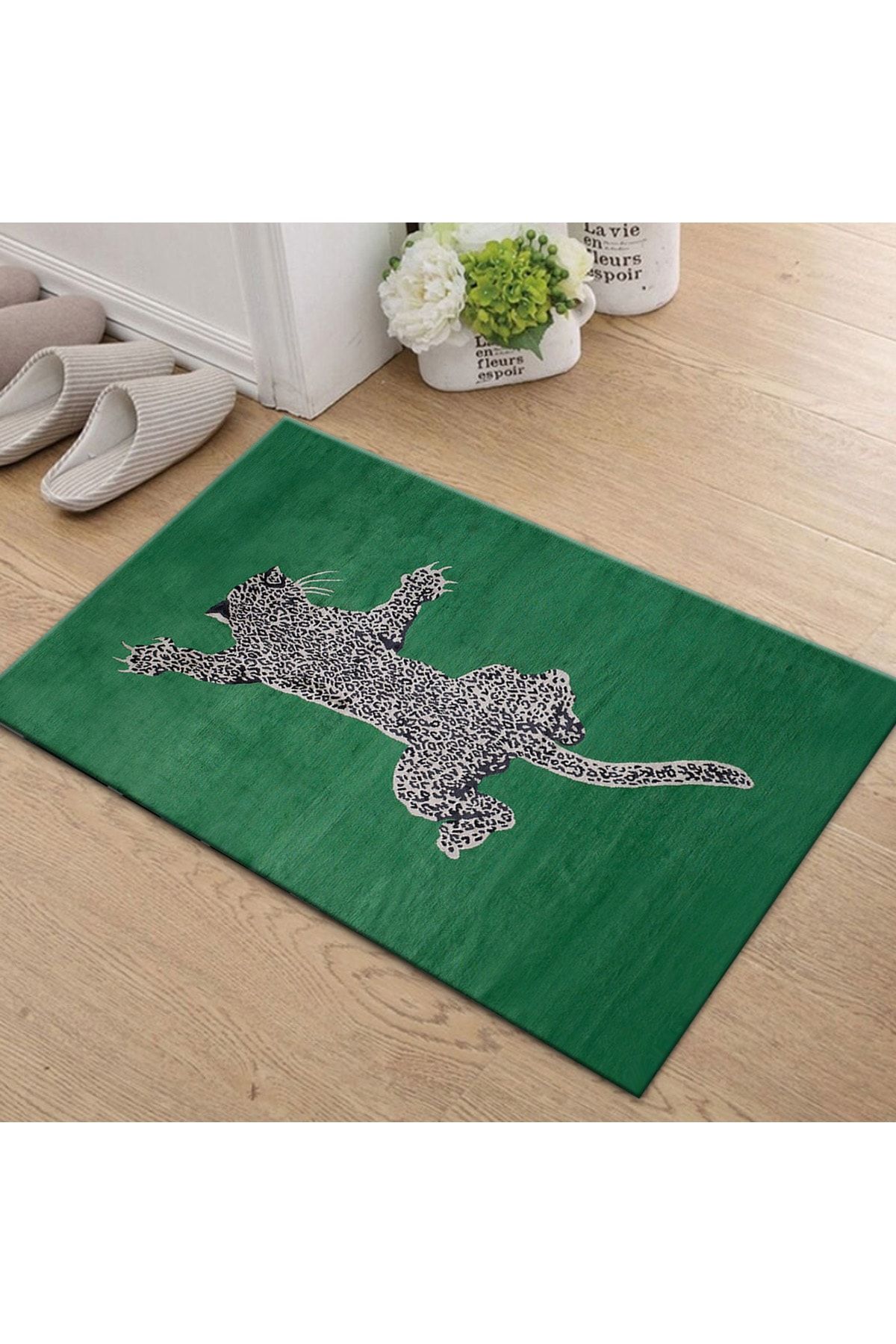 Markaev Tropical 03 Yıkanabilir Kaymaz Taban Dekoratif Salon Koridor Ve Mutfak Halısı Mdd