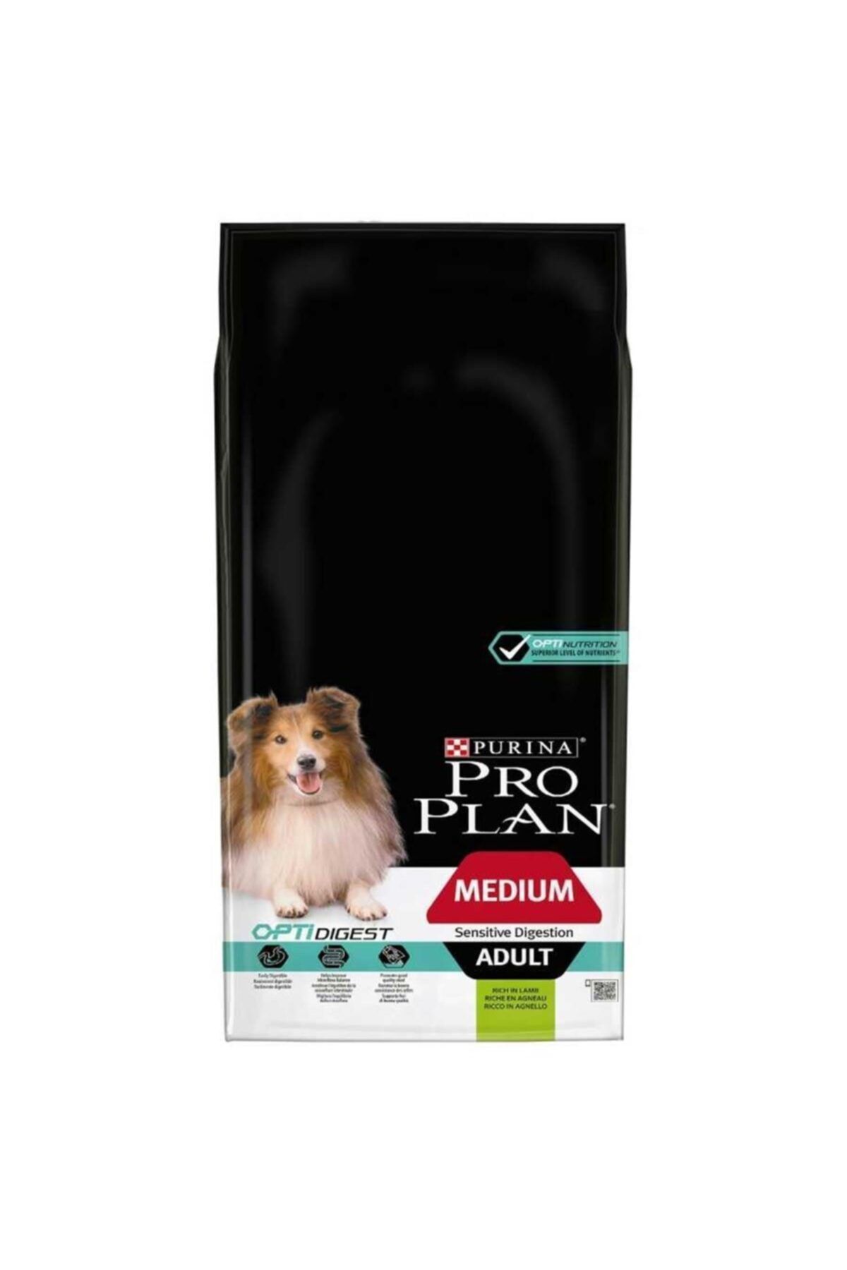 Purina Pro Plan Sensitive Digestion Kuzulu Ve Pirinçli Orta Irk Yetişkin Köpek Maması 16,5 kg