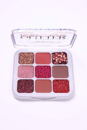 Sıcak ve Işıltılı Ton 9'lu Far Paleti TKZSS25GR00000 Image 2