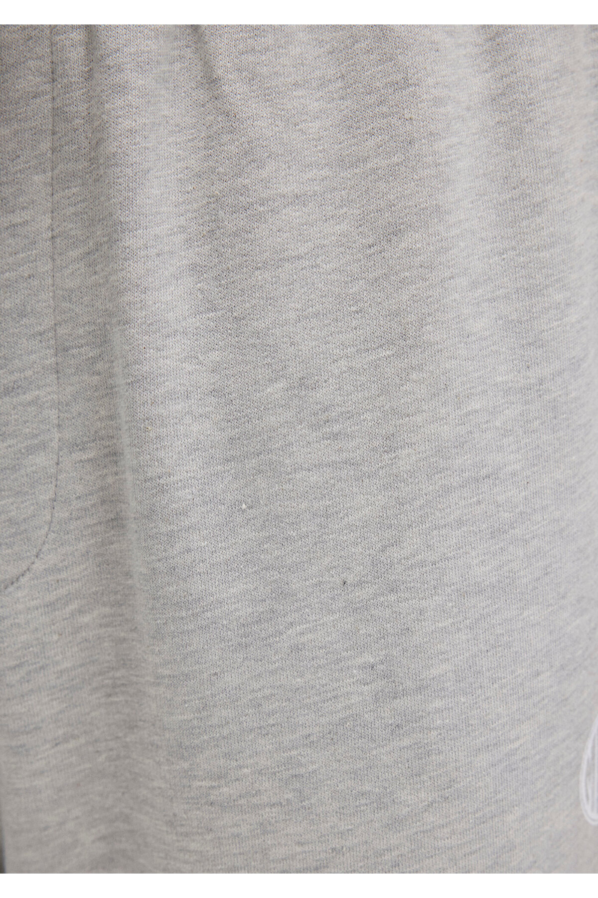 شلوار گرمکن خاکستری چاپ شده با لوگو MVJNS 0010175-80196