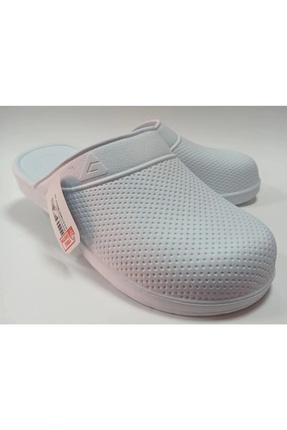 Beyaz Ekstra Hafif Suya Dayanıklı Lavabo Banyo Mutfak Balkon Teras Bahçe Islak Zemin Terliği Image 1