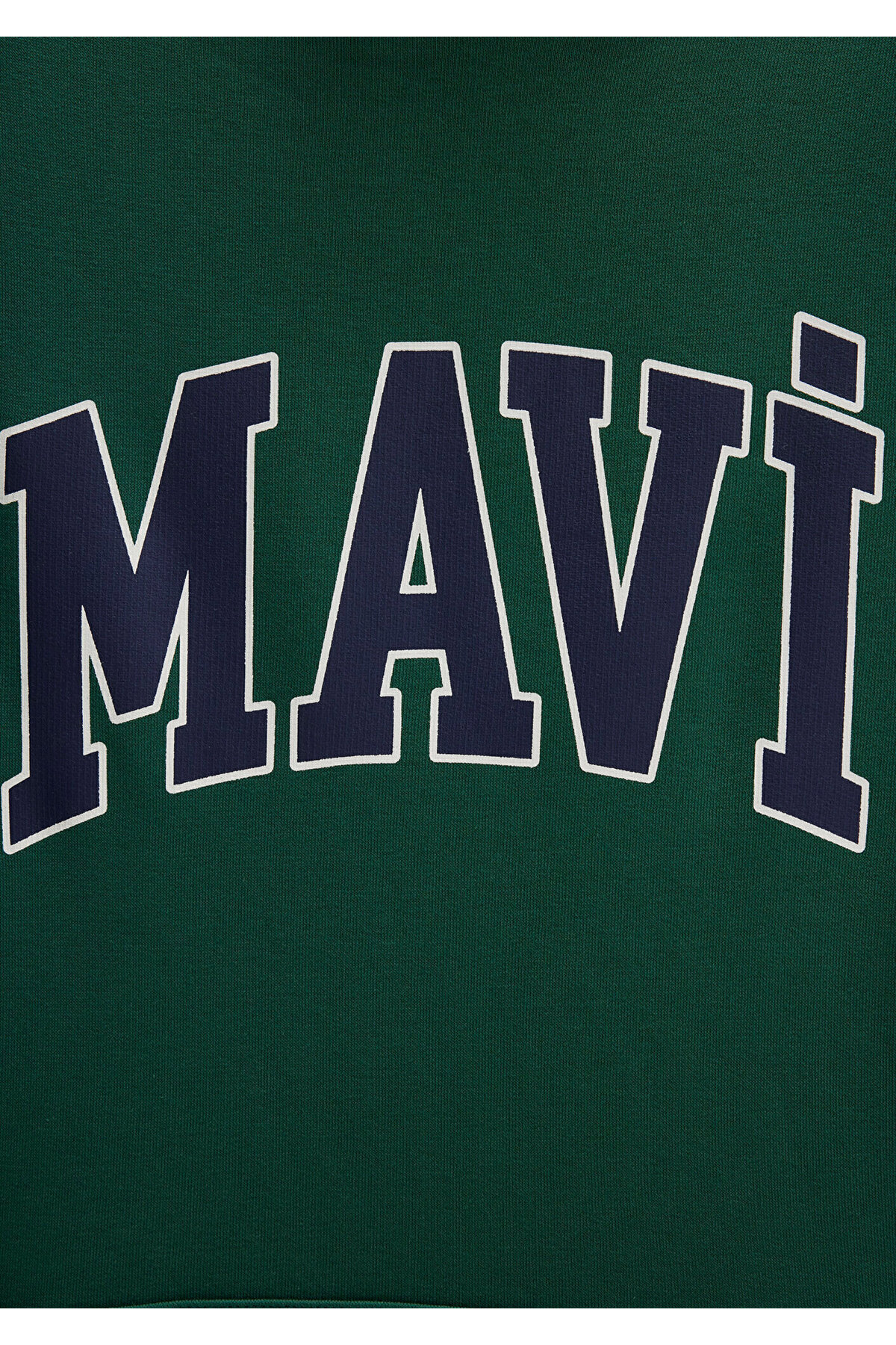 سویشرت سبز کلاهدار چاپ لوگو 1600361-71892