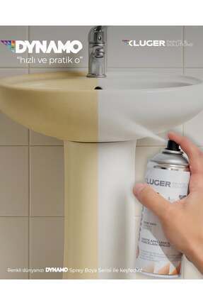 KLUGER Emaye Sprey 400 Ml - Buzdolabı - Çamaşır , Bulaşık Makinesi Boyası Image 4