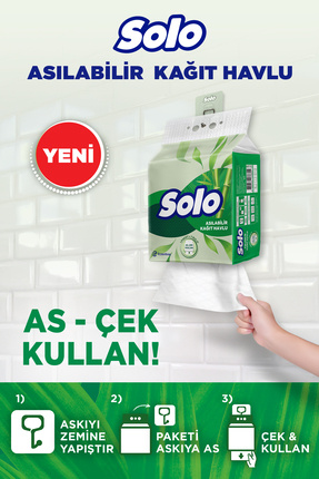 Asılabilir Kağıt Havlu 1=7 3'lü Image 3